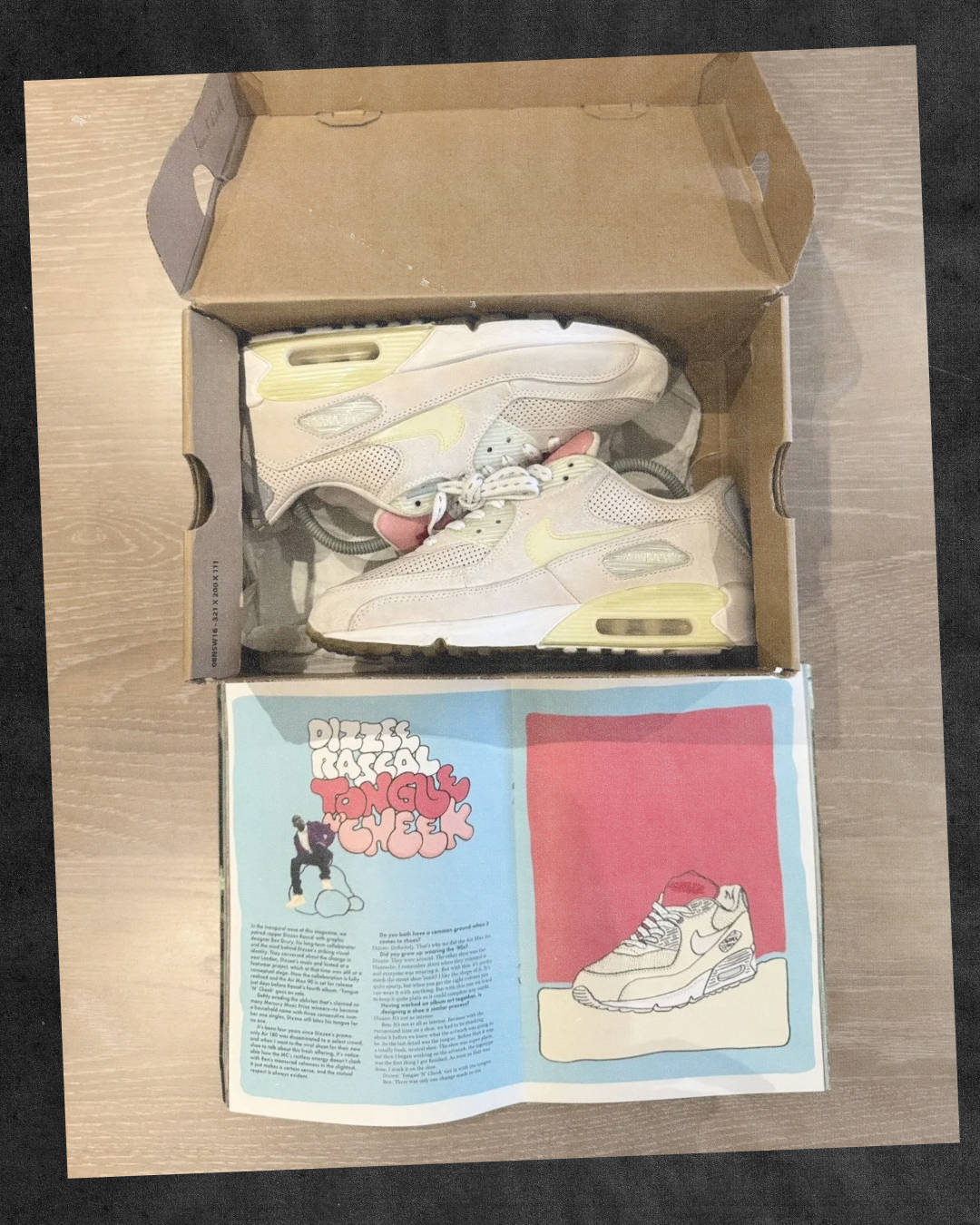Dizzee Rascal x Ben Drury x Nike Air Max 90 Tongue N' Cheek with Booklet