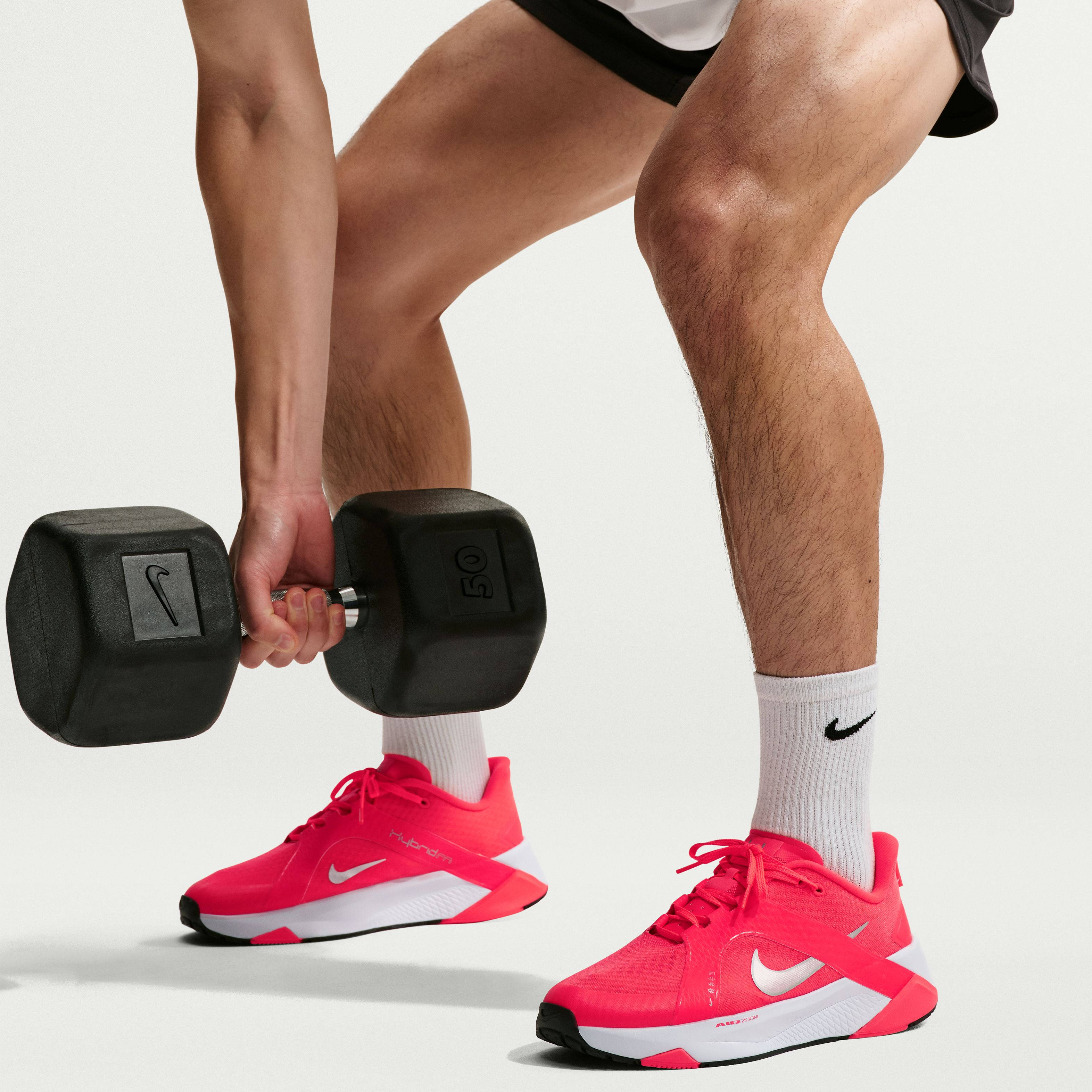 Nike Hybrid RN Laser Red IV5066 600 on foot