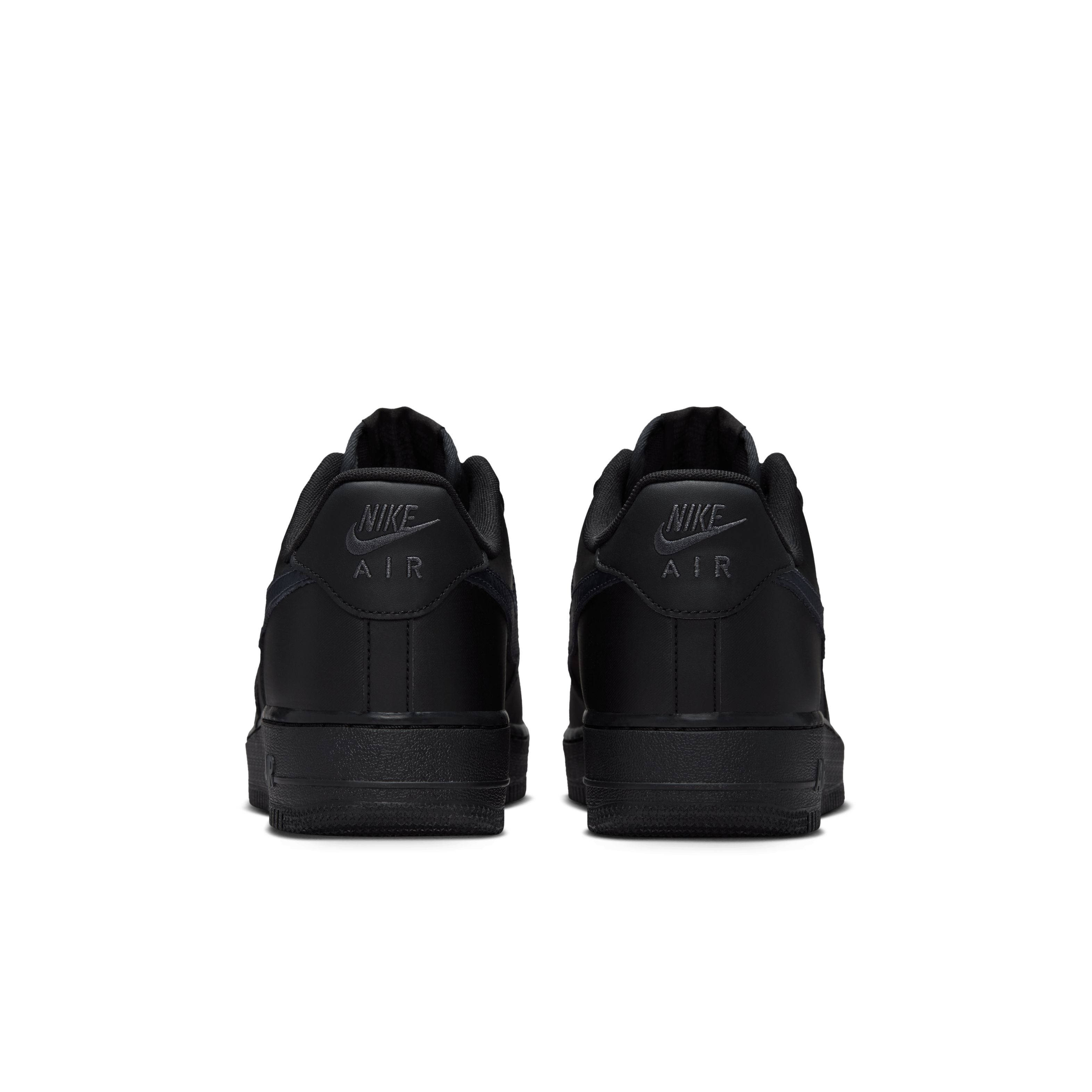 Nike Air Force 1 Low 07 Carbon Fiber Swoosh Black IV5732 003 back