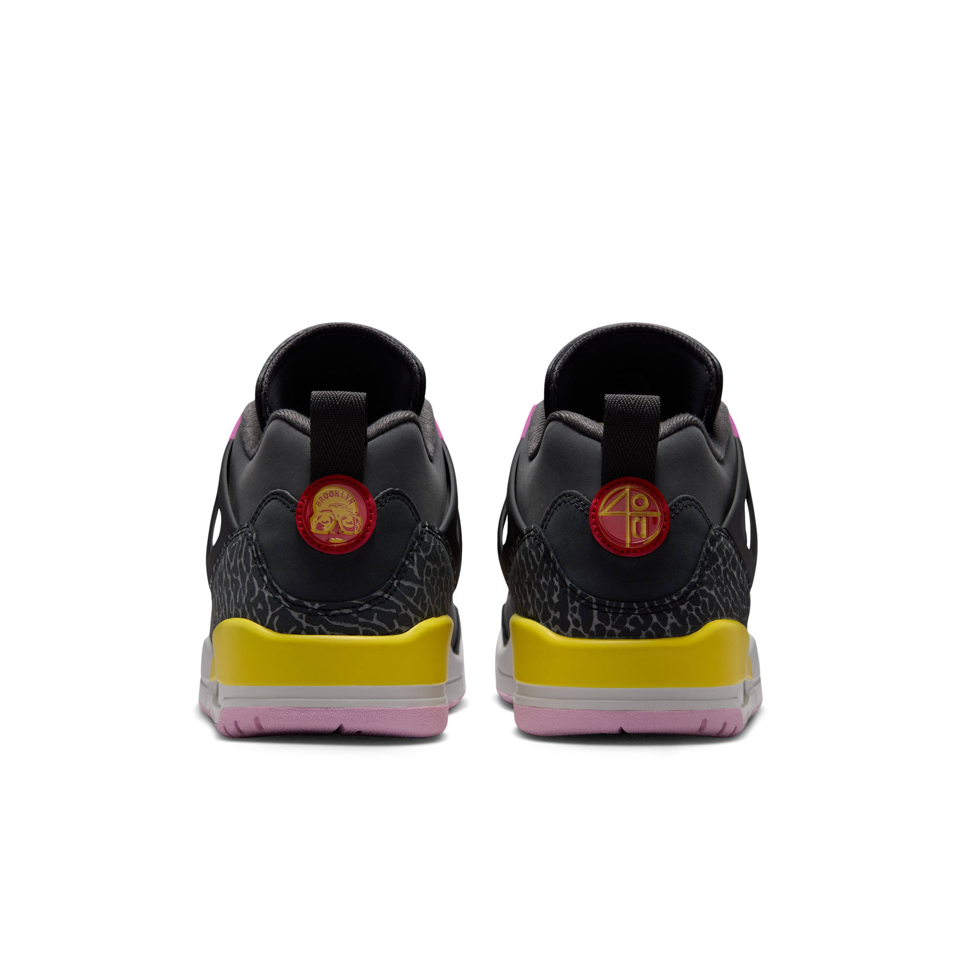Jordan Spizike Low Anthracite Multi FQ1759 013 back