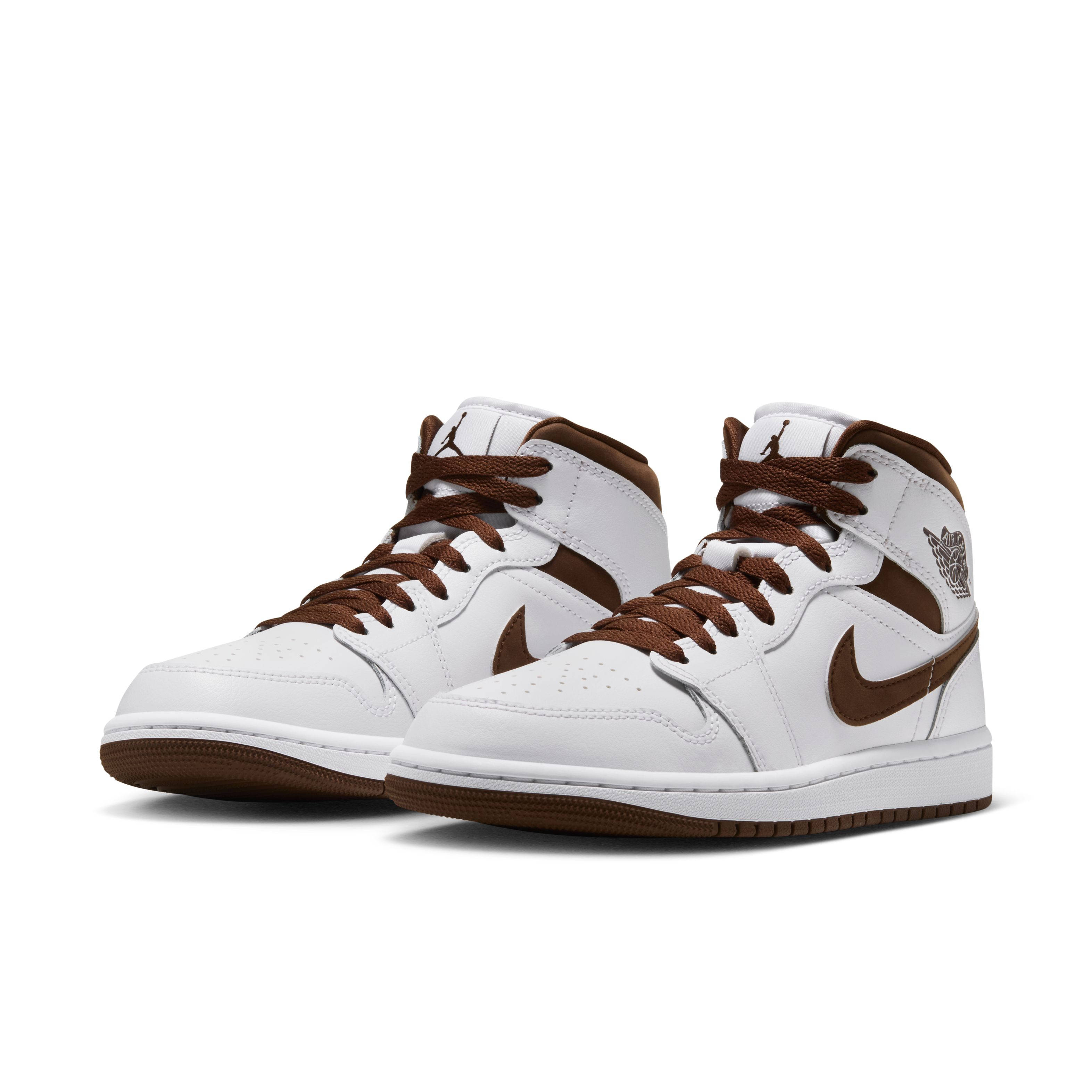 Air Jordan 1 Mid White Cacao Wow BQ6472 125 front