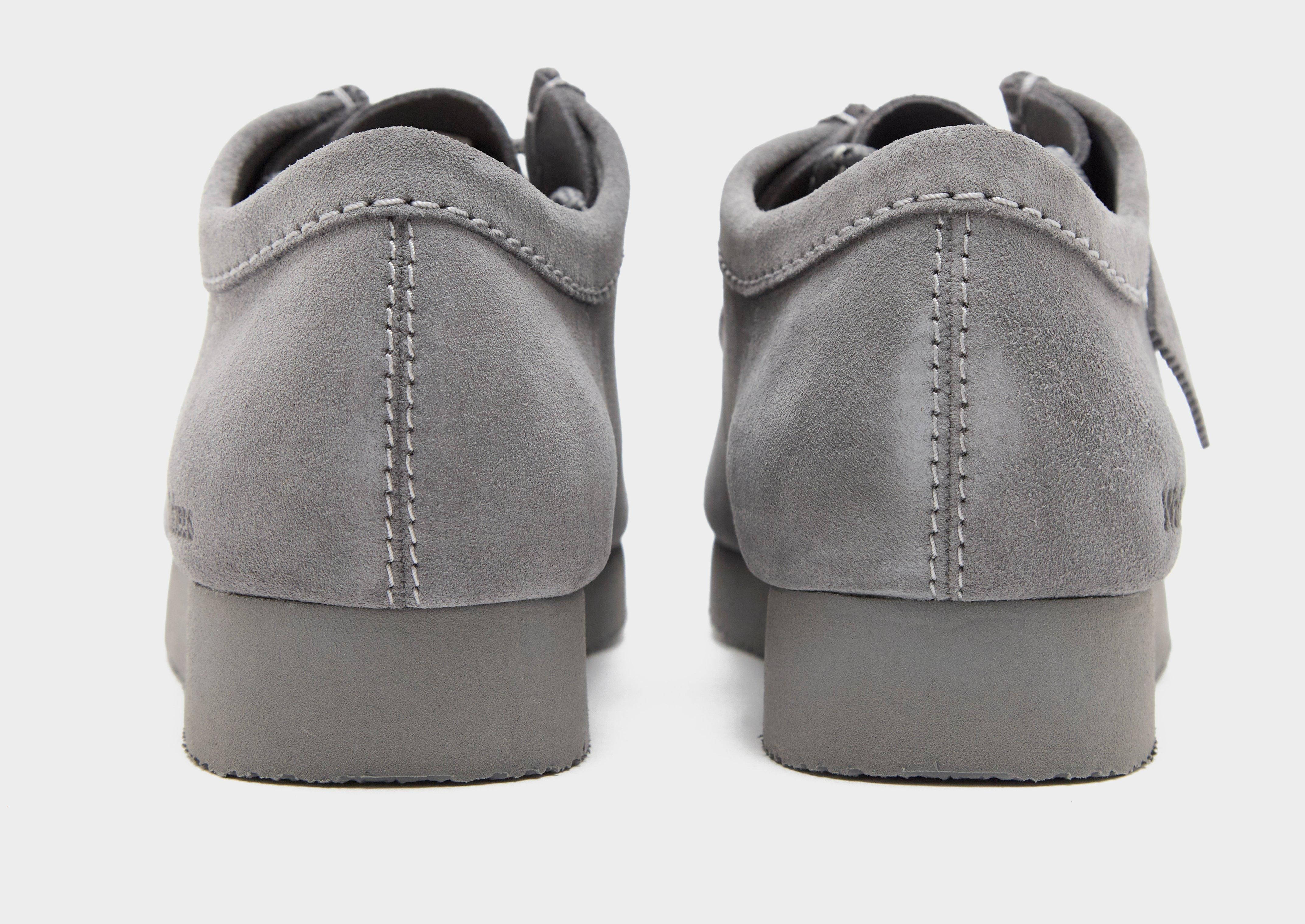 Clarks Wallabee Lite Suede Grey 26329282 back