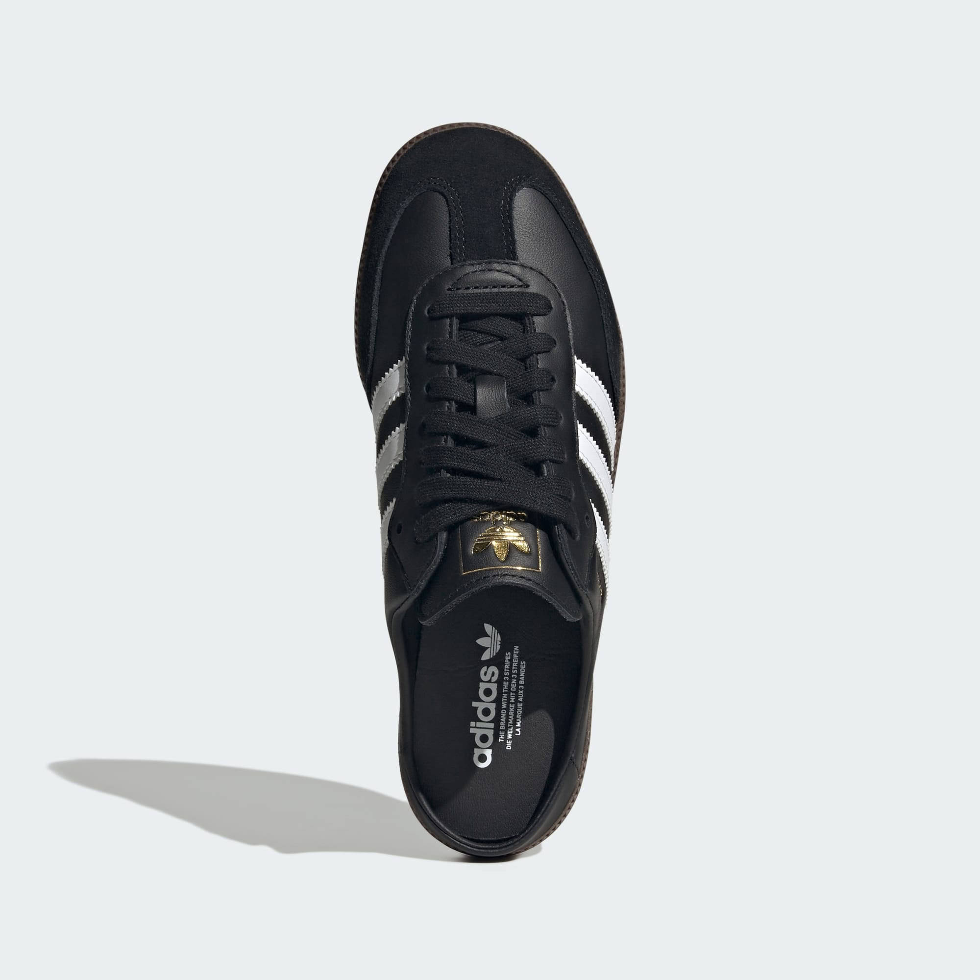 adidas Samba Mule Black White Top