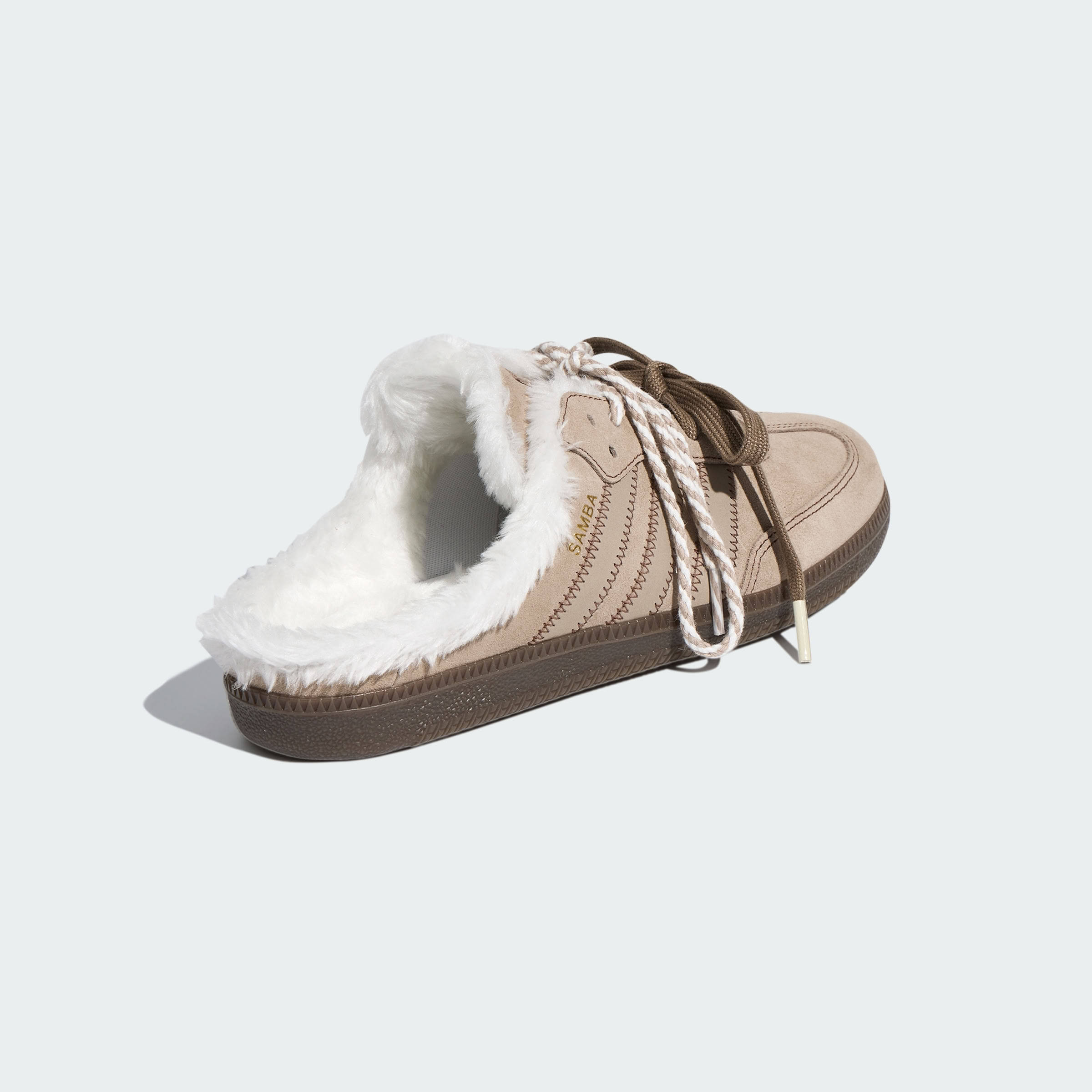 adidas Samba Mule Preloved Brown Heel