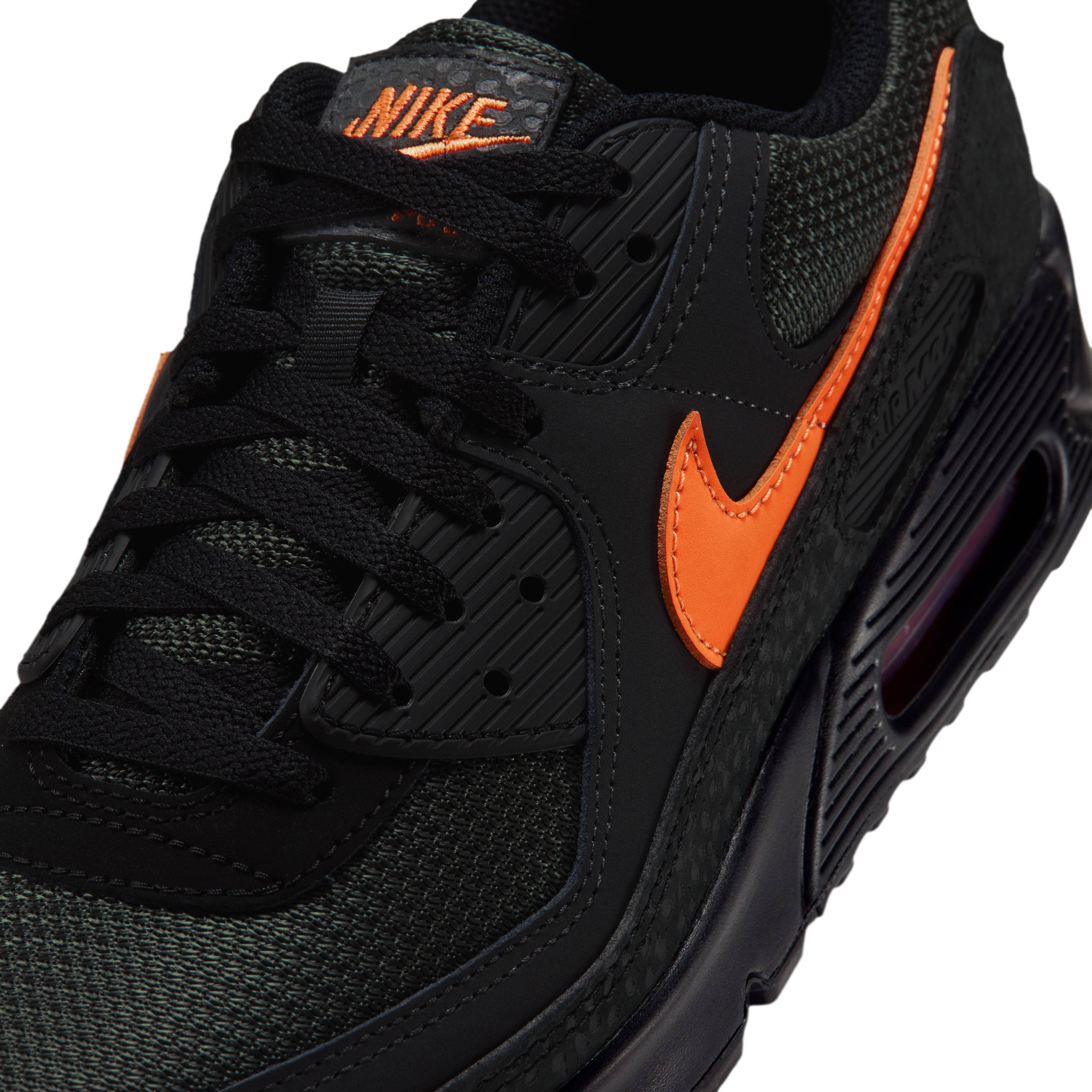 Nike Air Max 90 Cargo Khaki Orange IZ9645 325 side