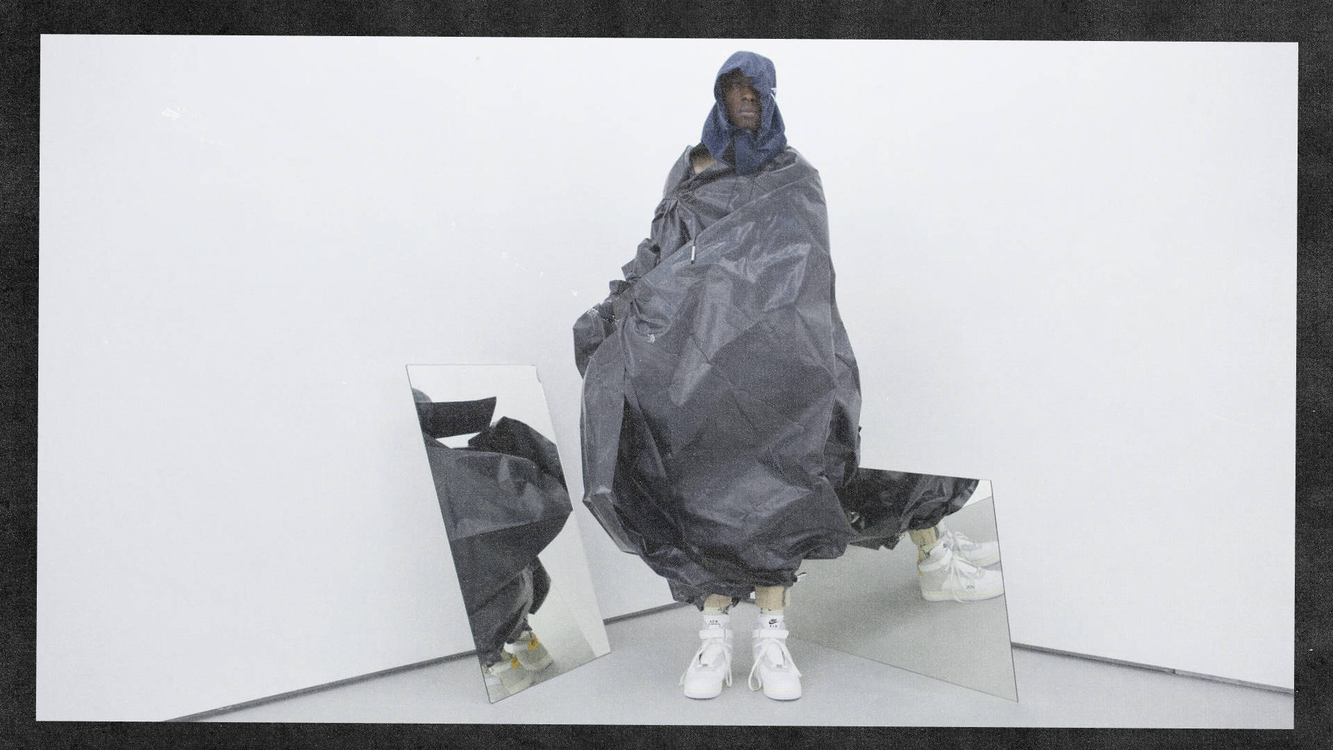 a cold wall x air force on high styled by Samuel Ross editorial