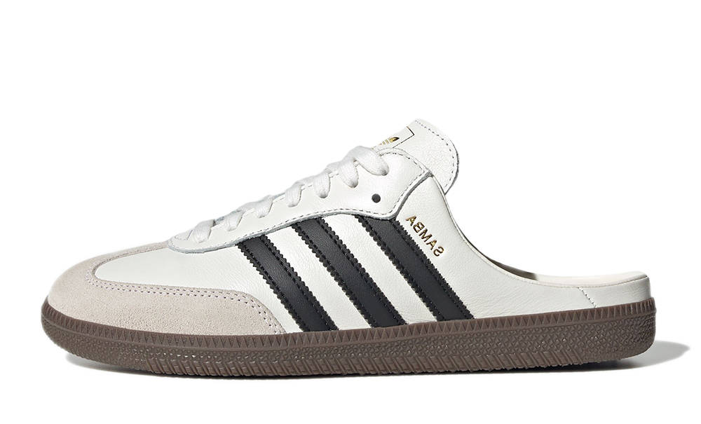 adidas Samba OG Mule White Black Gum LC5441