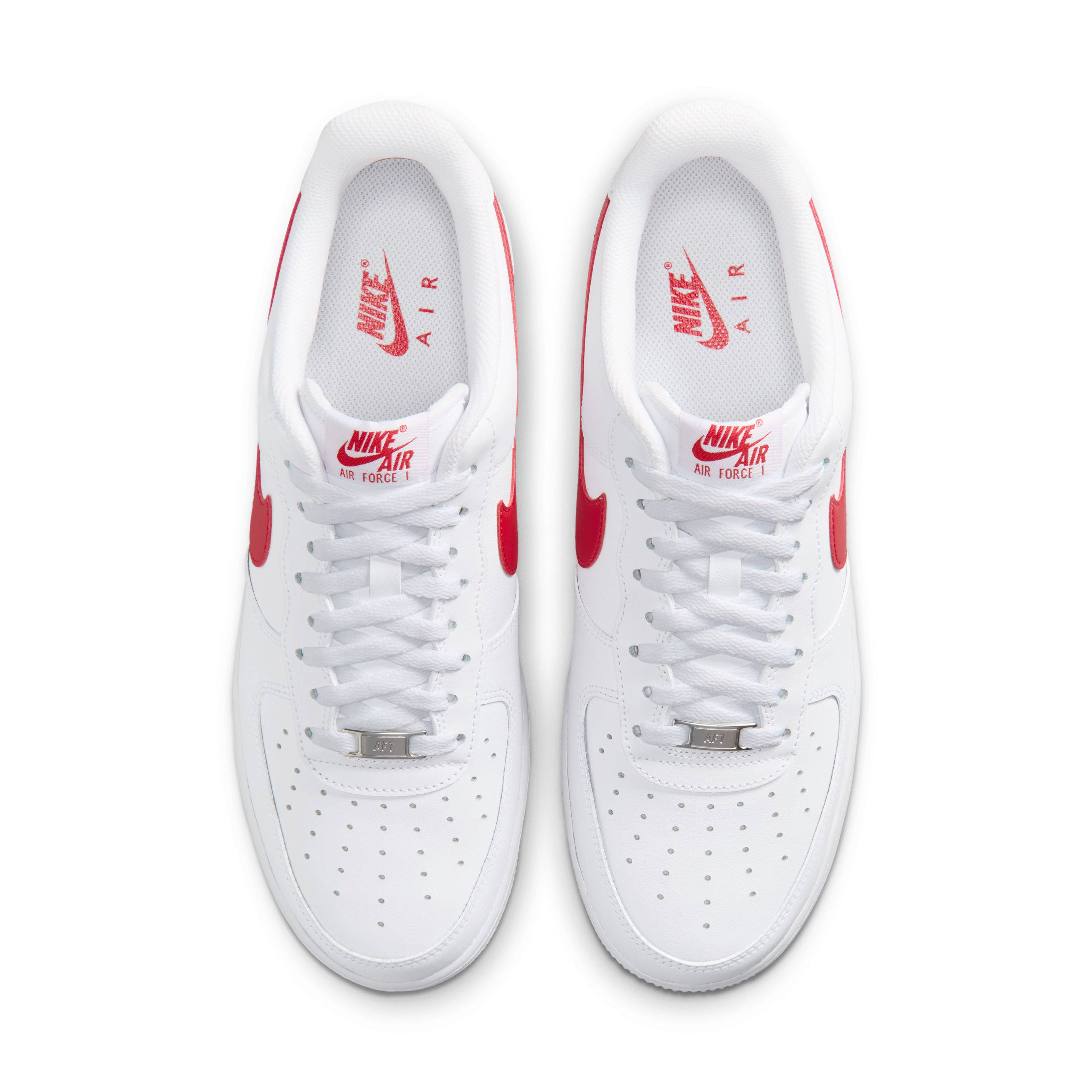 Nike Air Force 1 07 White University Red FJ4146 133 middle