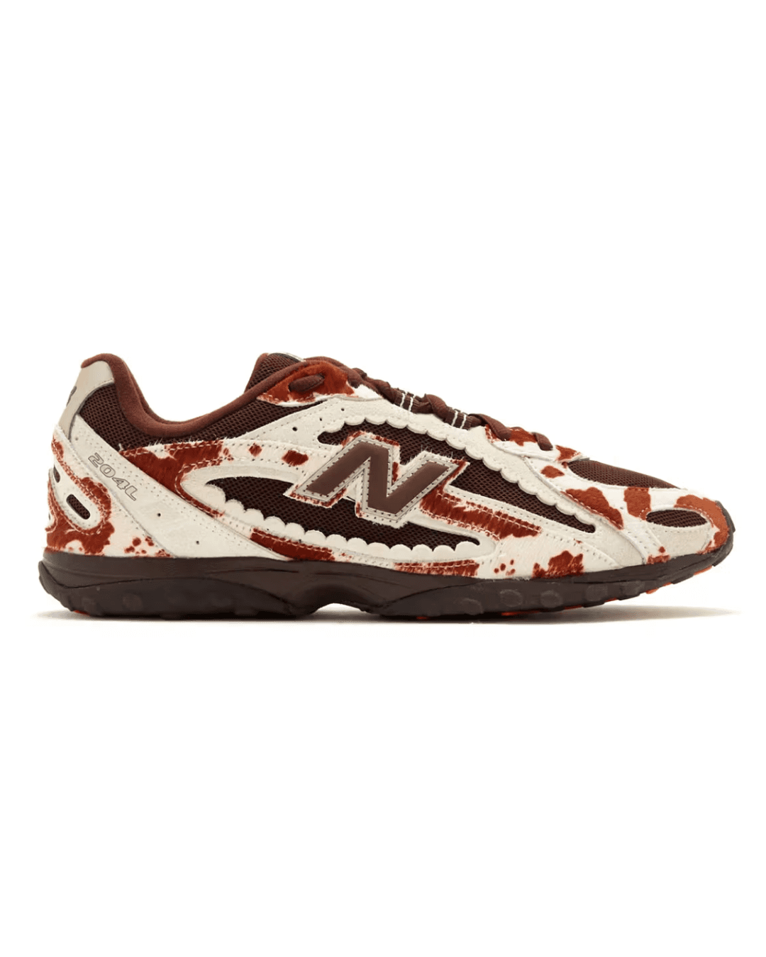 New Balance 204L Animal Print Brown White