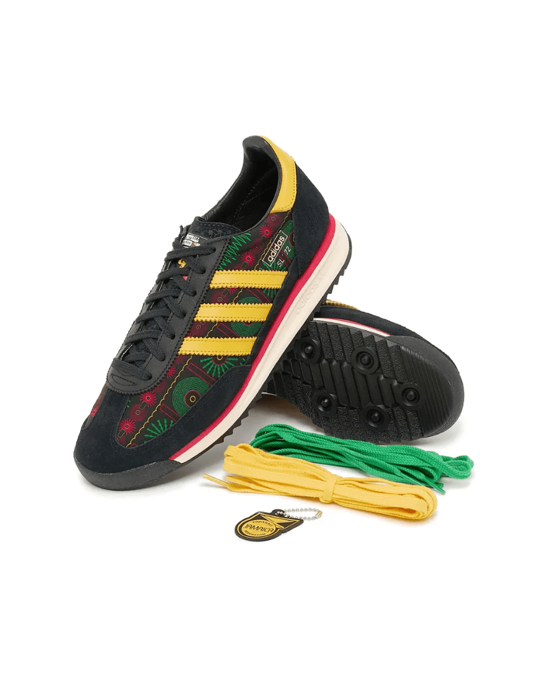 adidas SL 72 RS Bob Marley Football Is Freedom Black