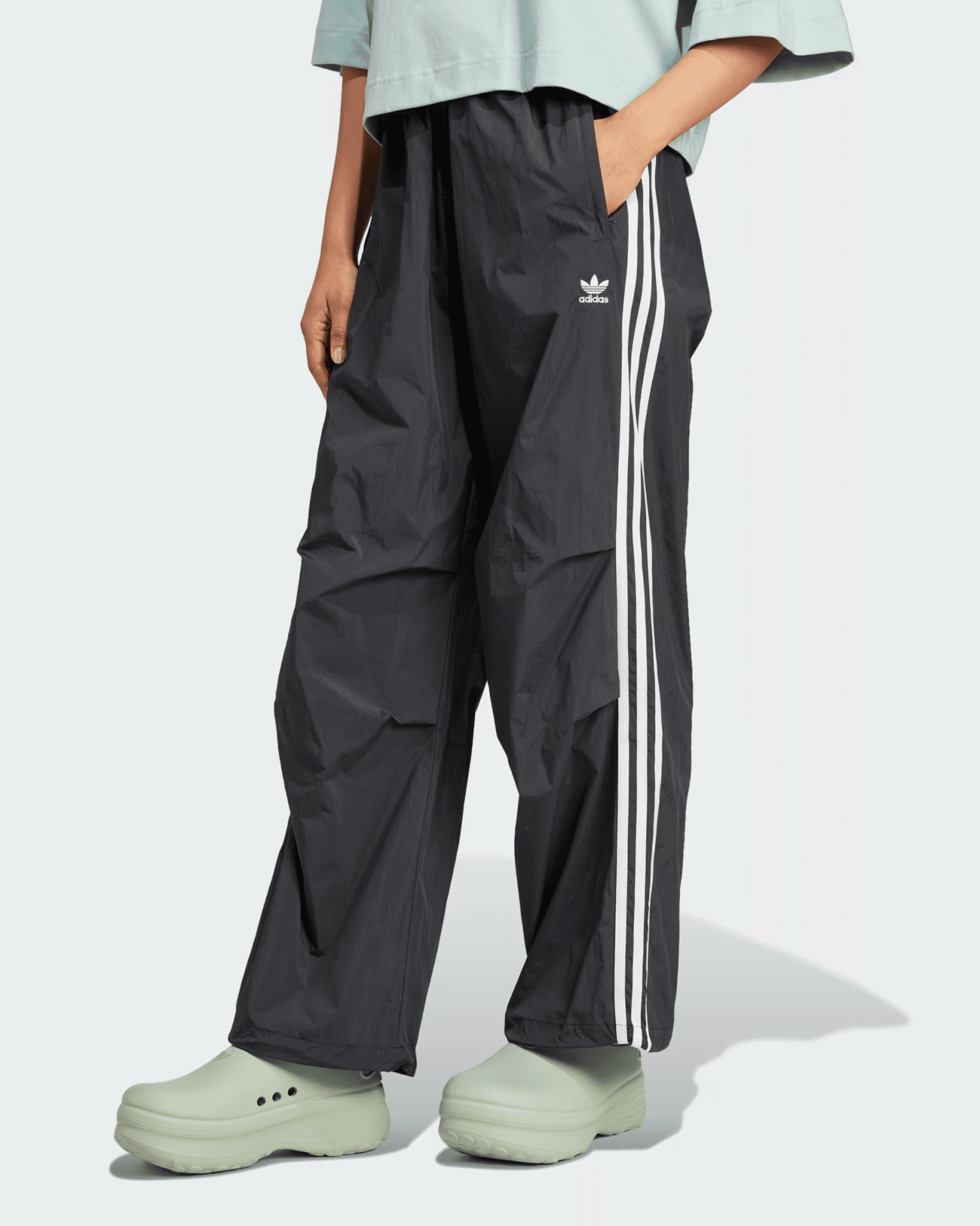 3-Stripes Woven Parachute Tracksuit Bottoms