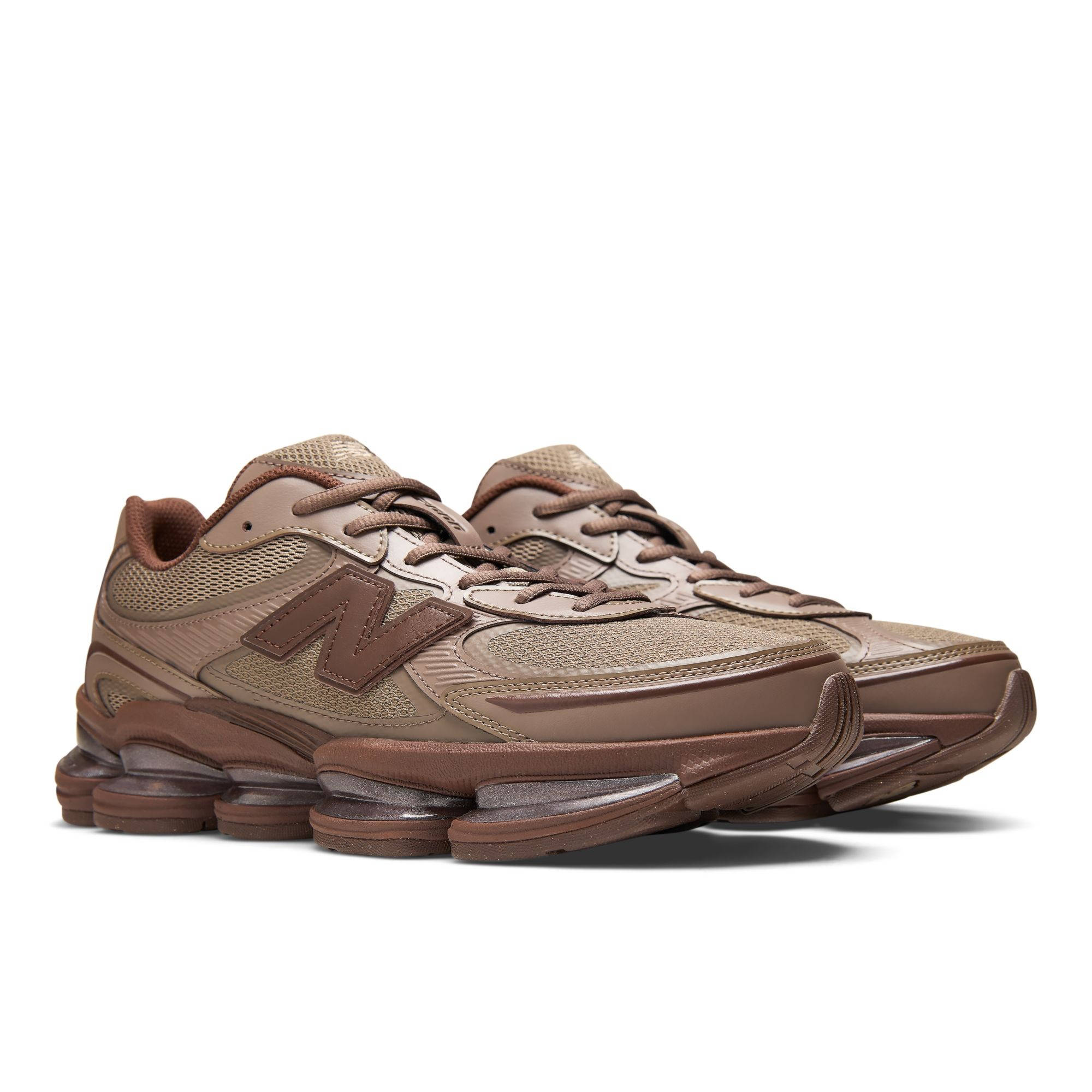 New Balance ABZORB 2000 Thunder Brown U20004EY front