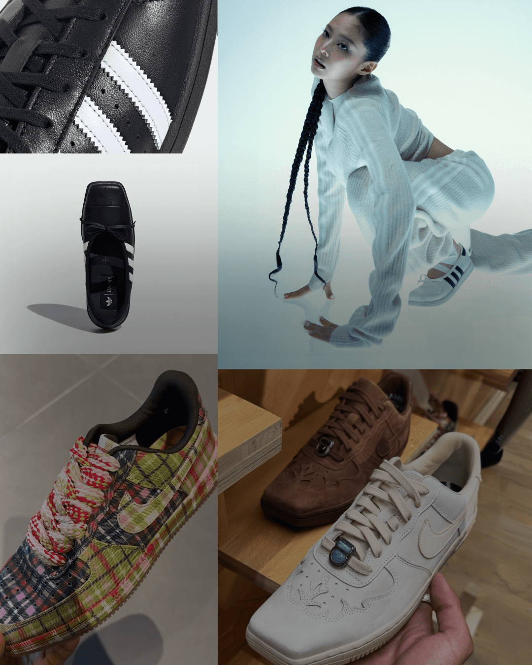 squared toe sneakers