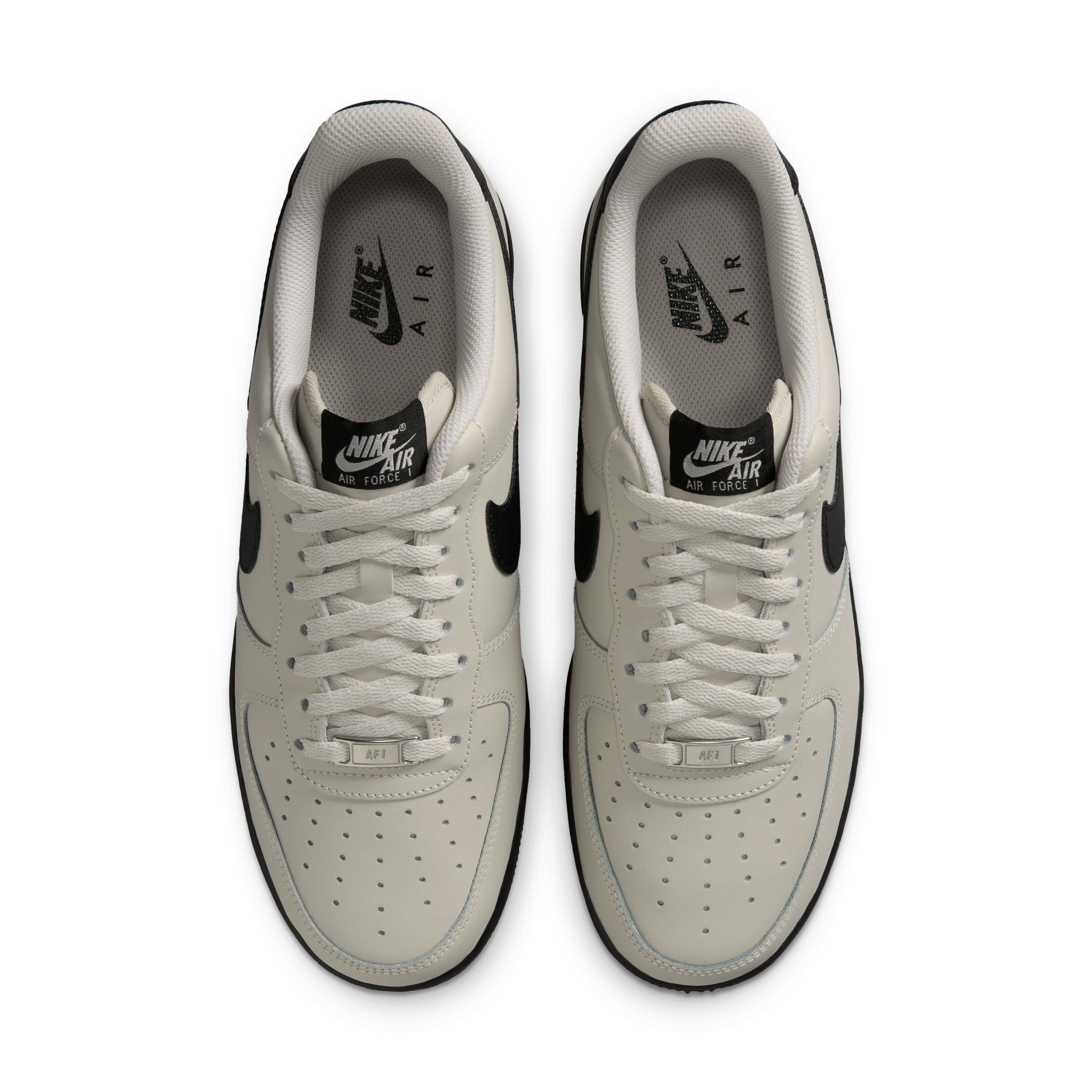 Nike Air Force 1 07 Light Bone Black FJ4146 005 middle