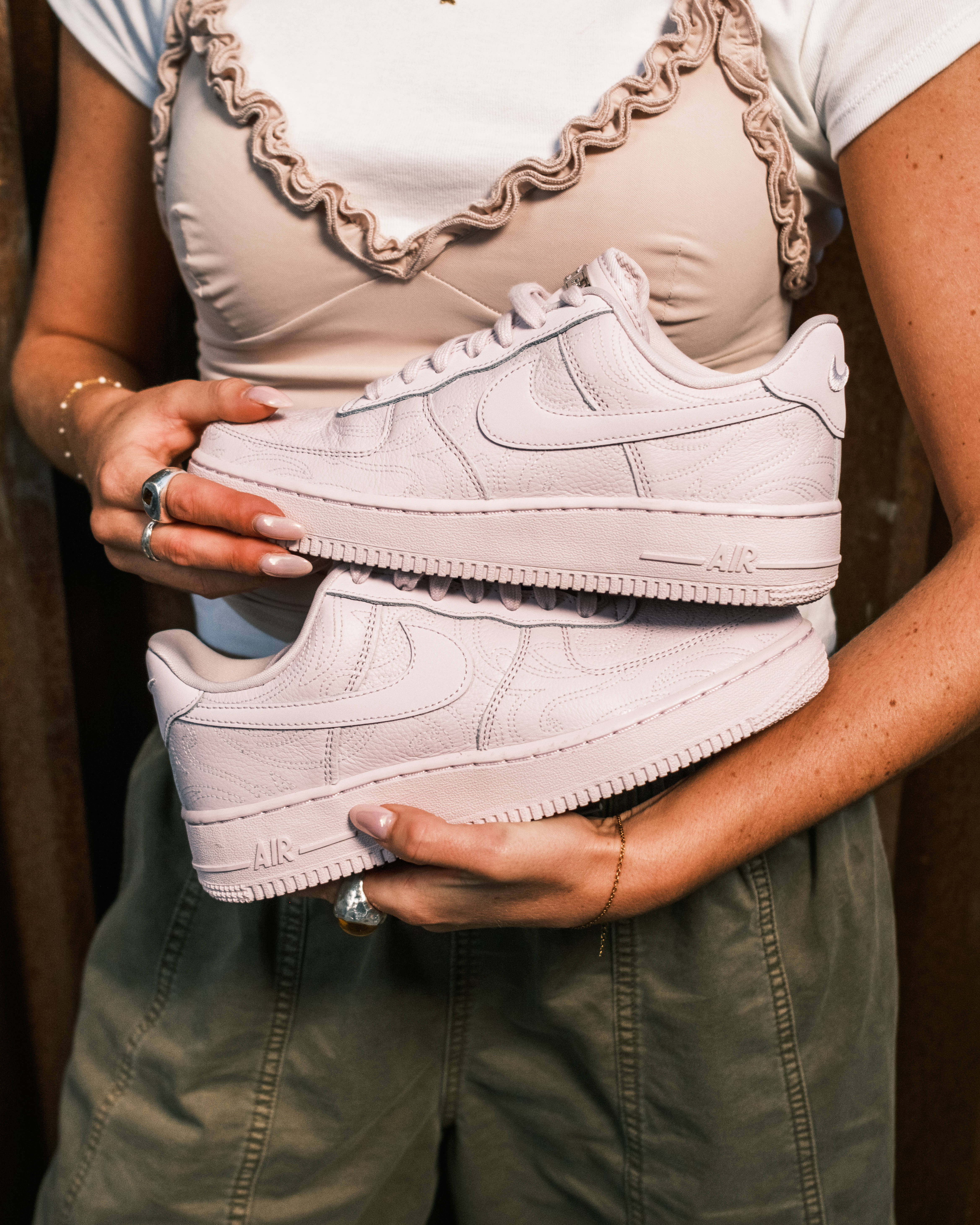 air force 1 pair sytled streetwear editorial
