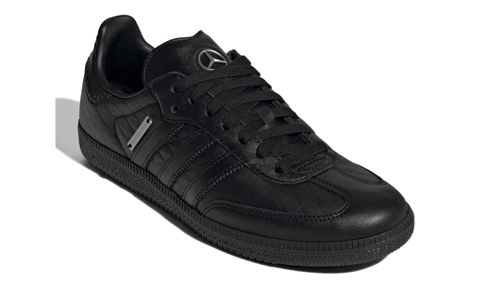 Mercedes Benz x adidas Samba OG Black front