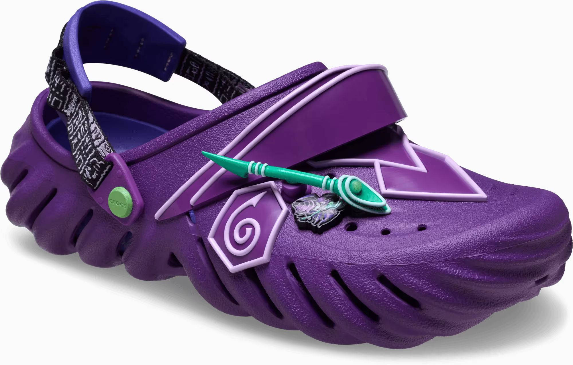 Yu Gi Oh! x Crocs Classic Echo Clog Dark Magician 213591 90H side
