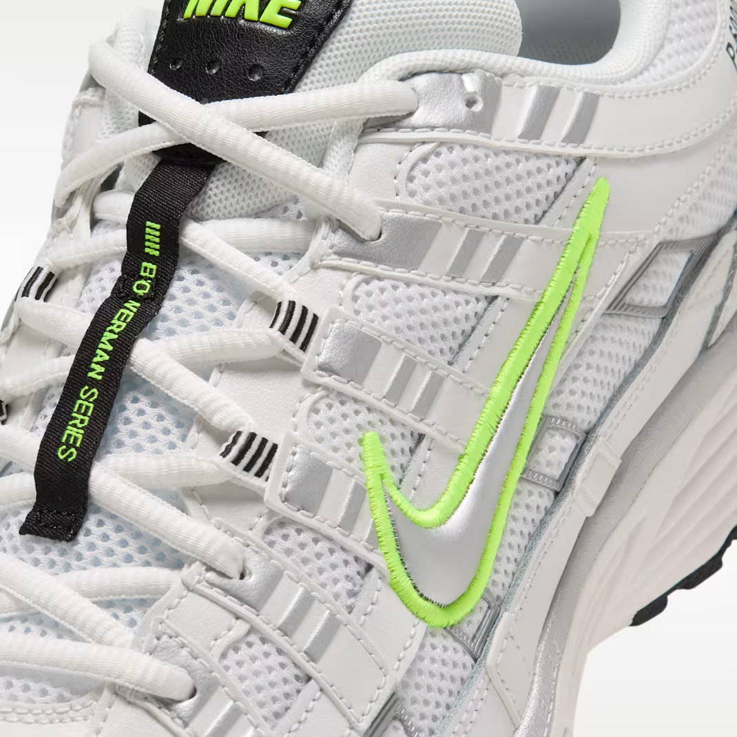 Nike P 6000 Summit White Volt Silver IX6221 100 lace