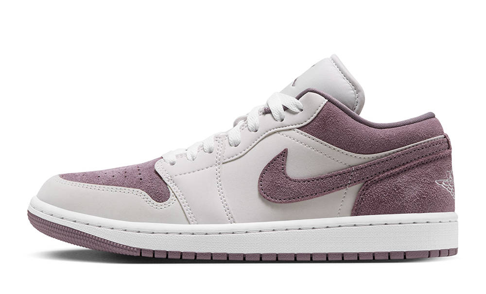 Air Jordan 1 Low Swan Purple Smoke DC0774-117