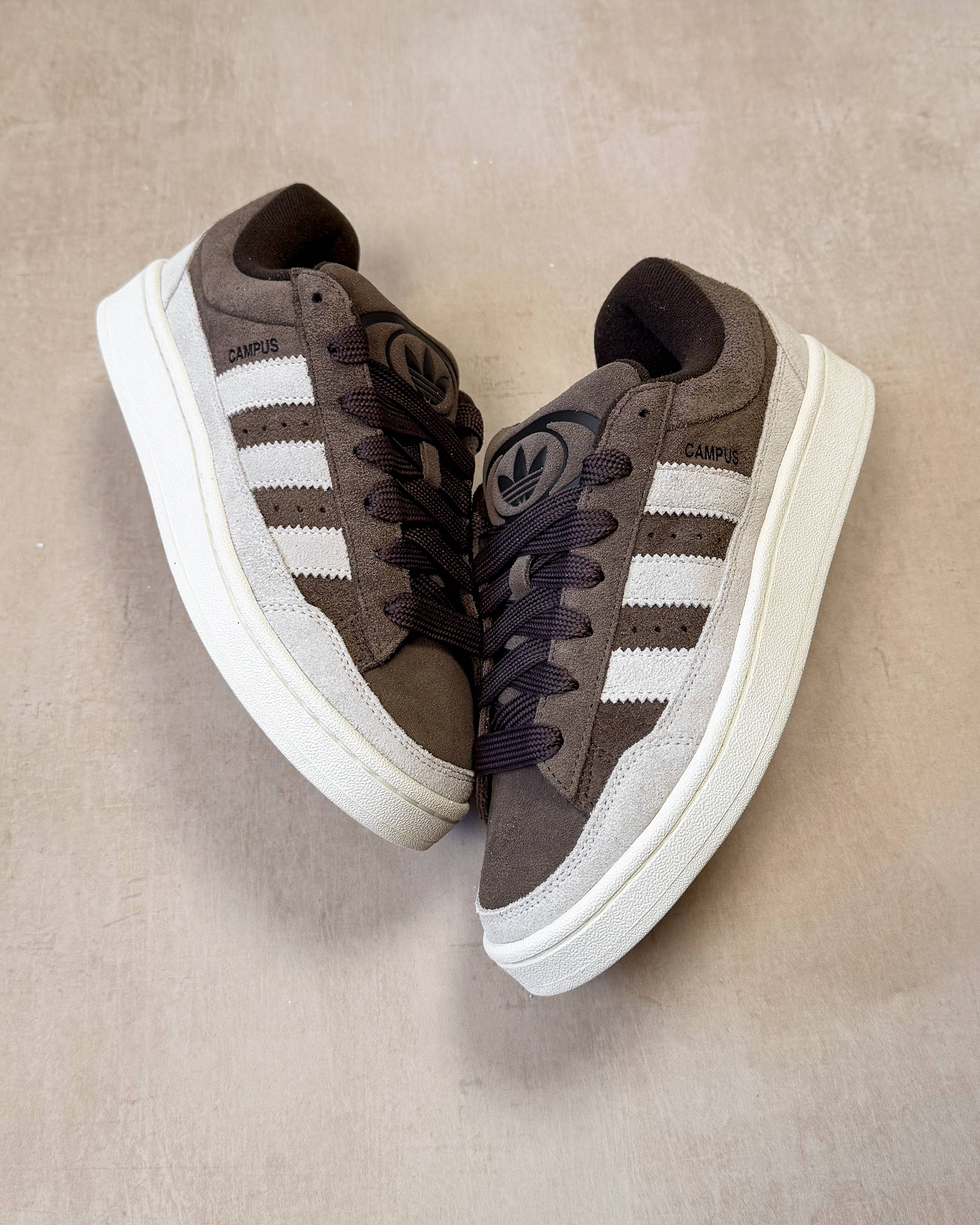 adidas campus brown