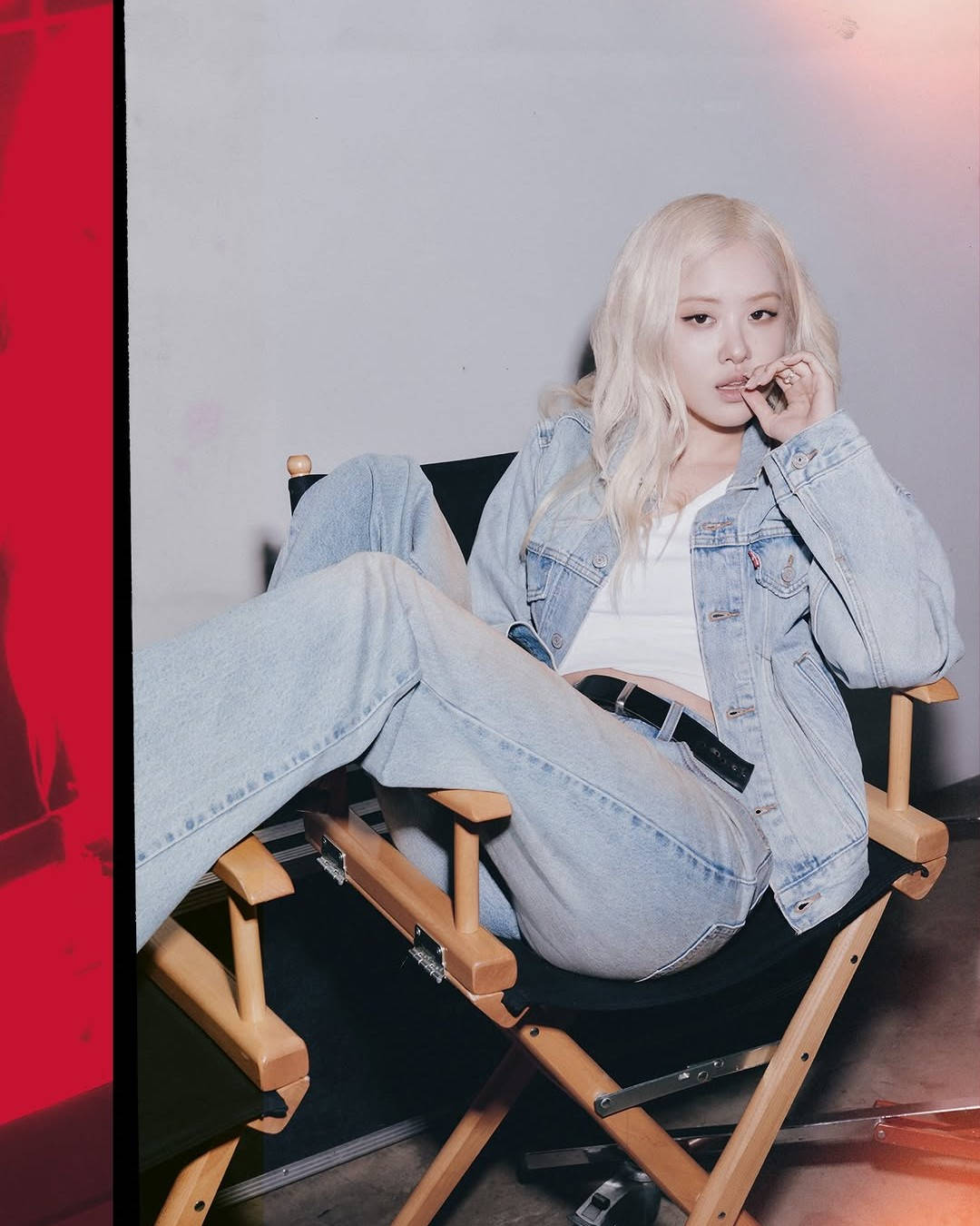 Rosie from Blackpink for levis campaign