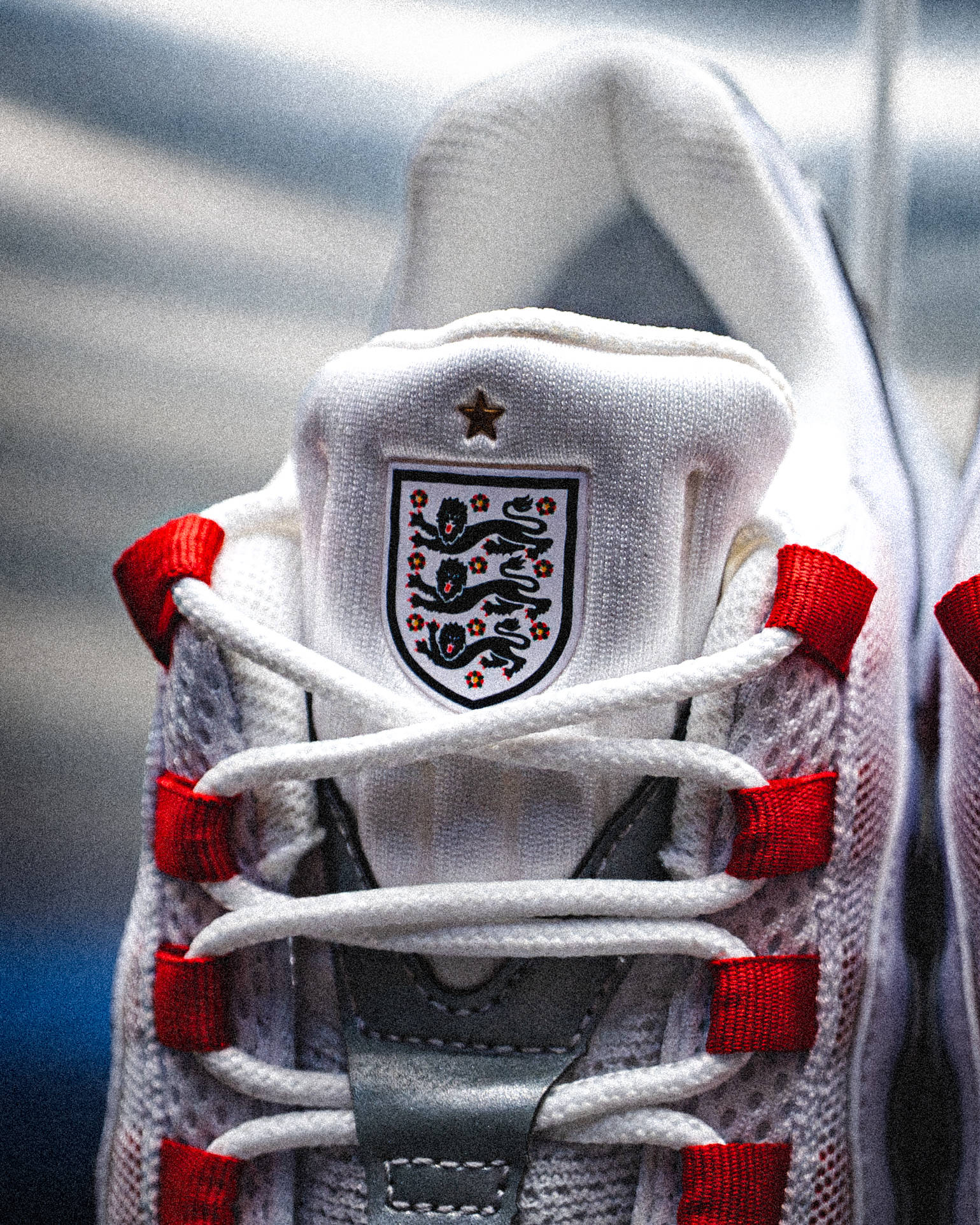 england 110 close up shots of tongue england badge
