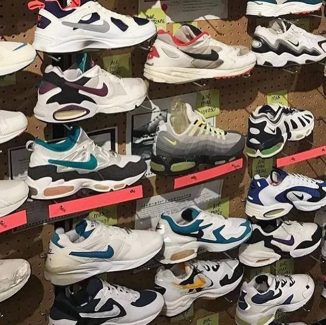 neon on the shelves in the early 2000s