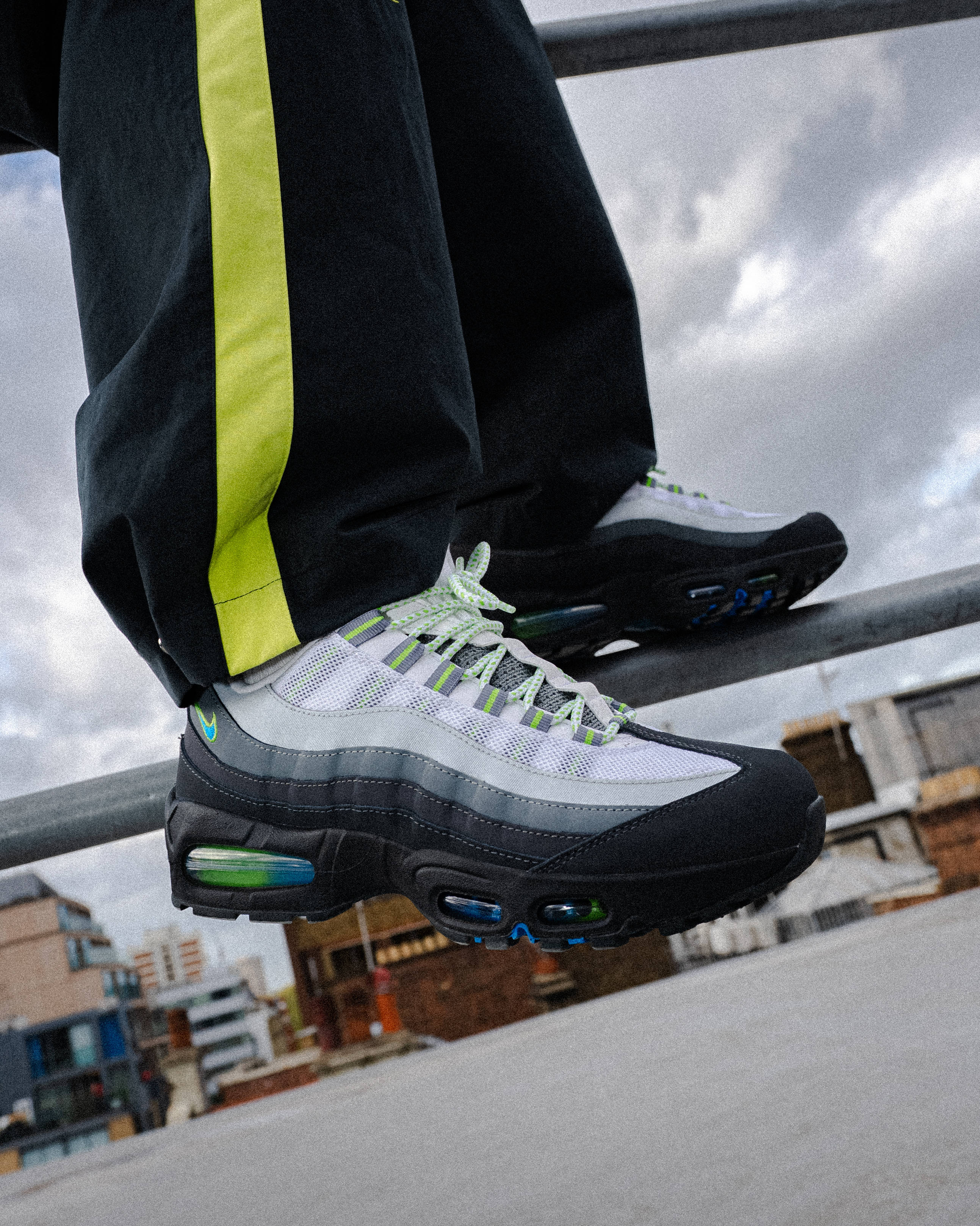 apple green air max 95 jd exclusive
