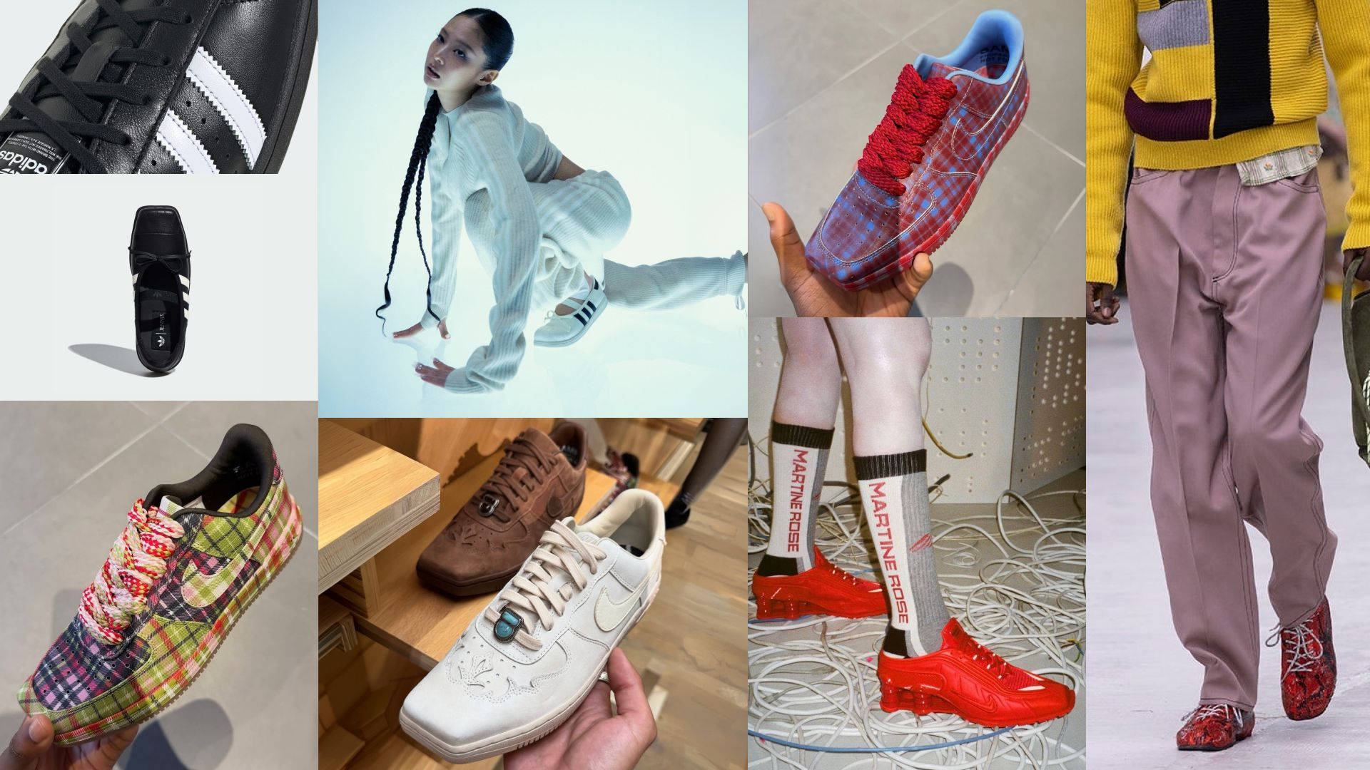 squared toe sneakers