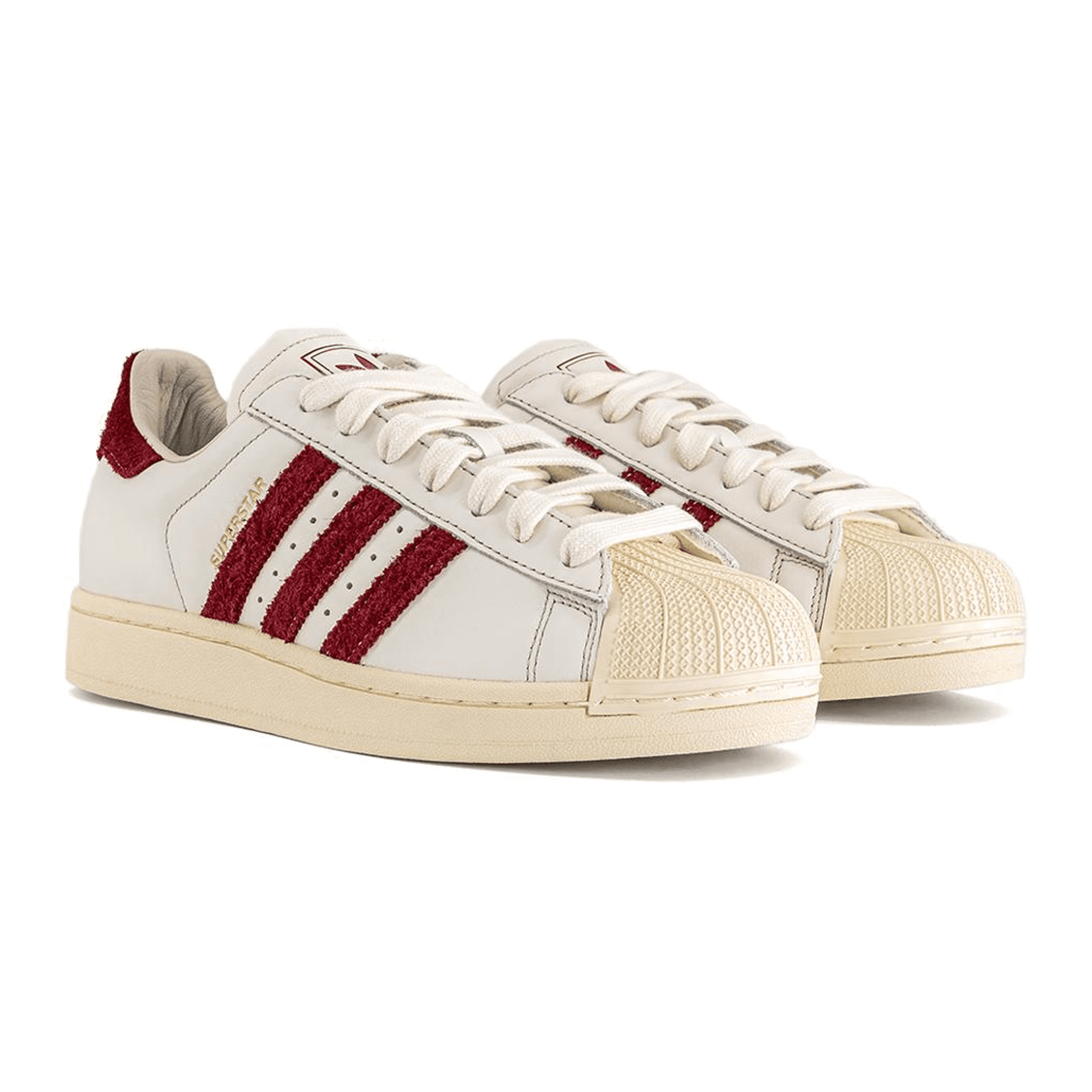 adidas Superstar II Off-White Rust Red KZ6733 front