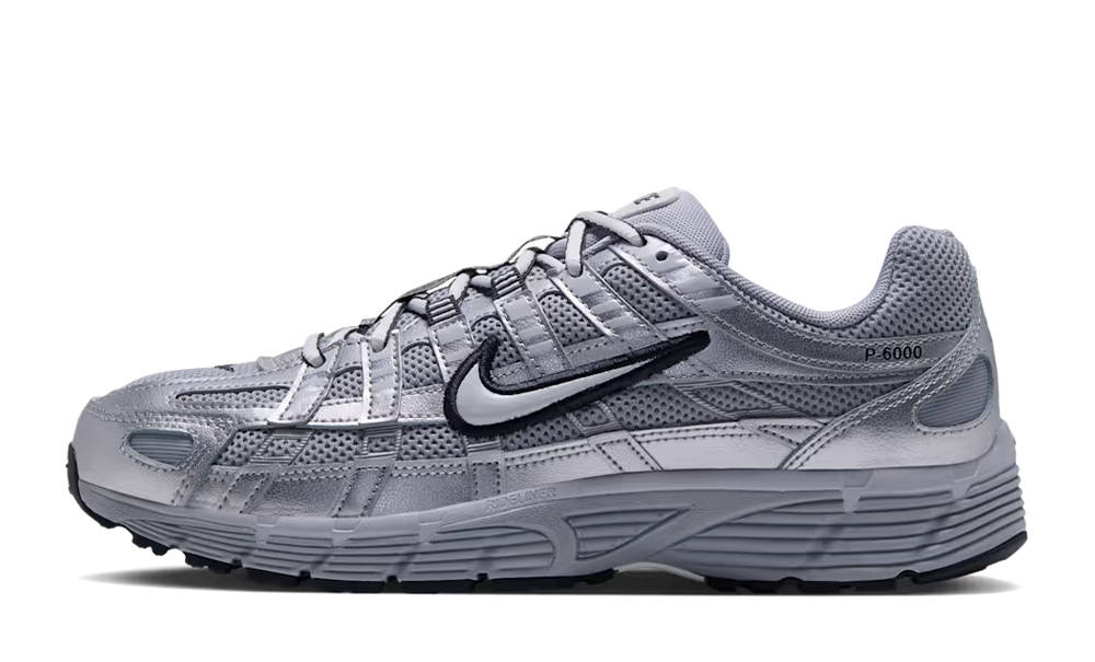 Nike P-6000 Wolf Grey Metallic Silver BV1021-022