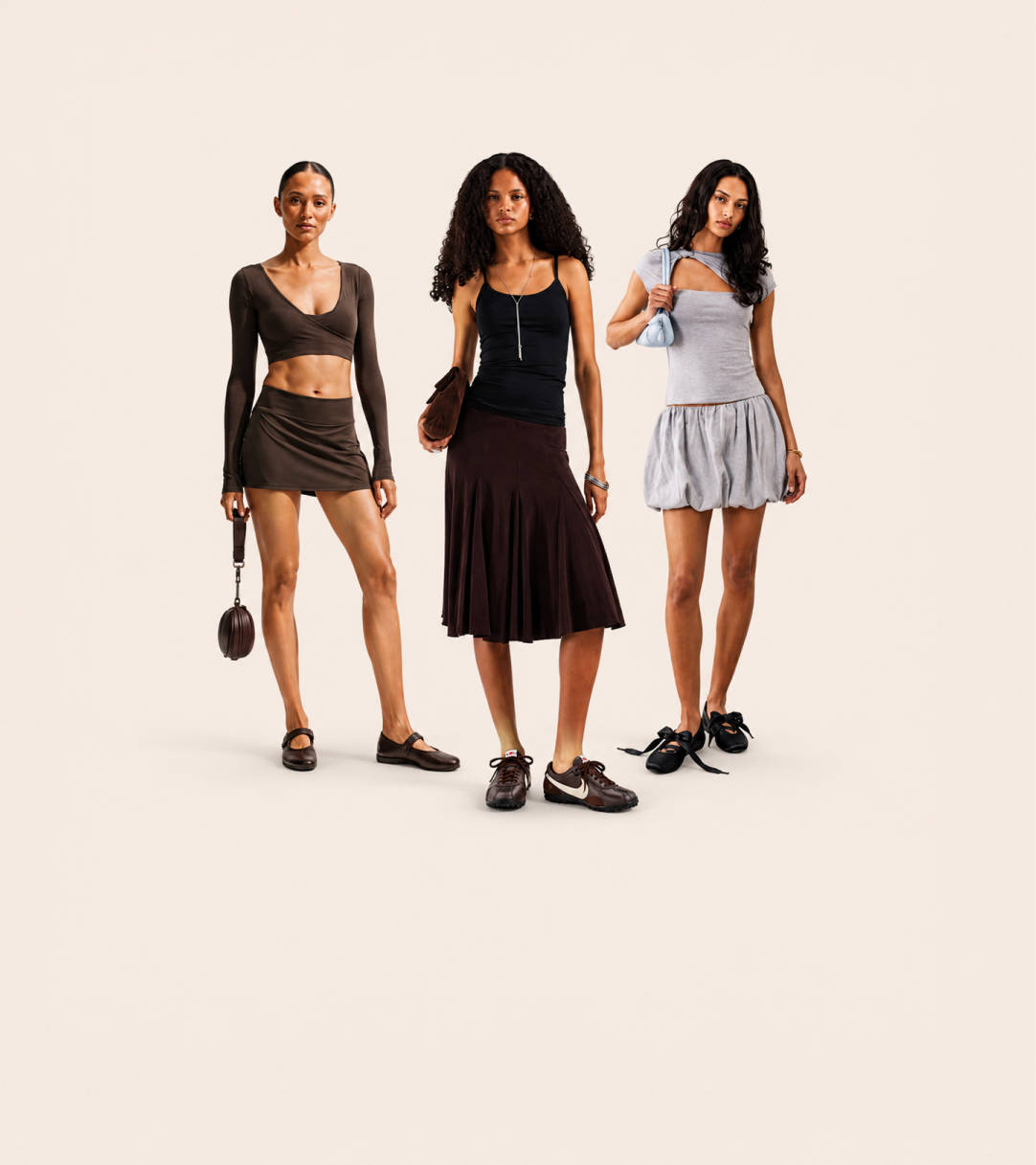Styling Skirts and Sneakers