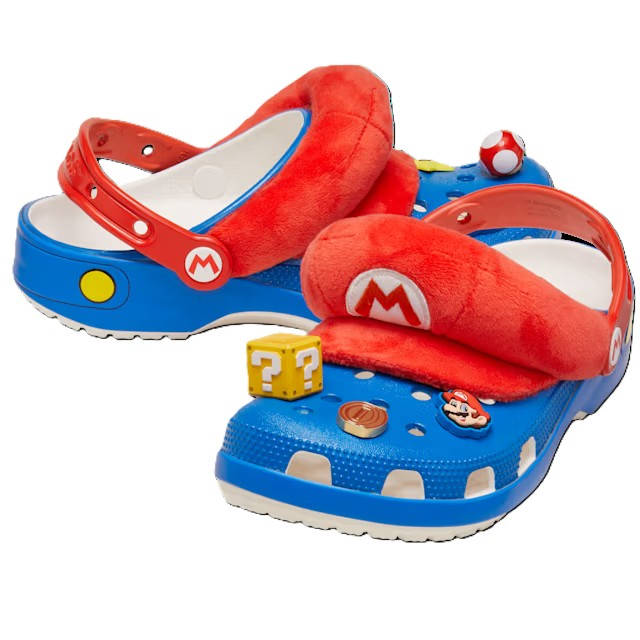 crocs core mario pair side angle