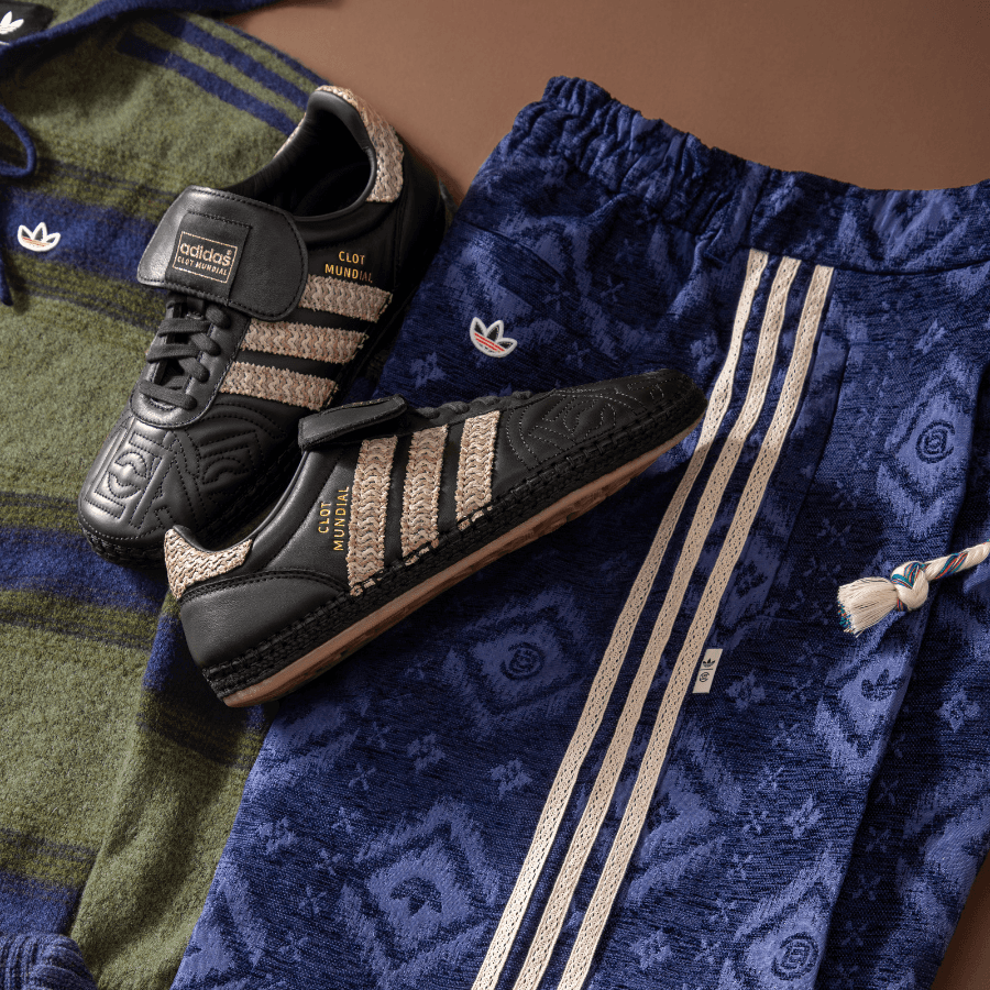 CLOT x adidas Mundial Black Gold