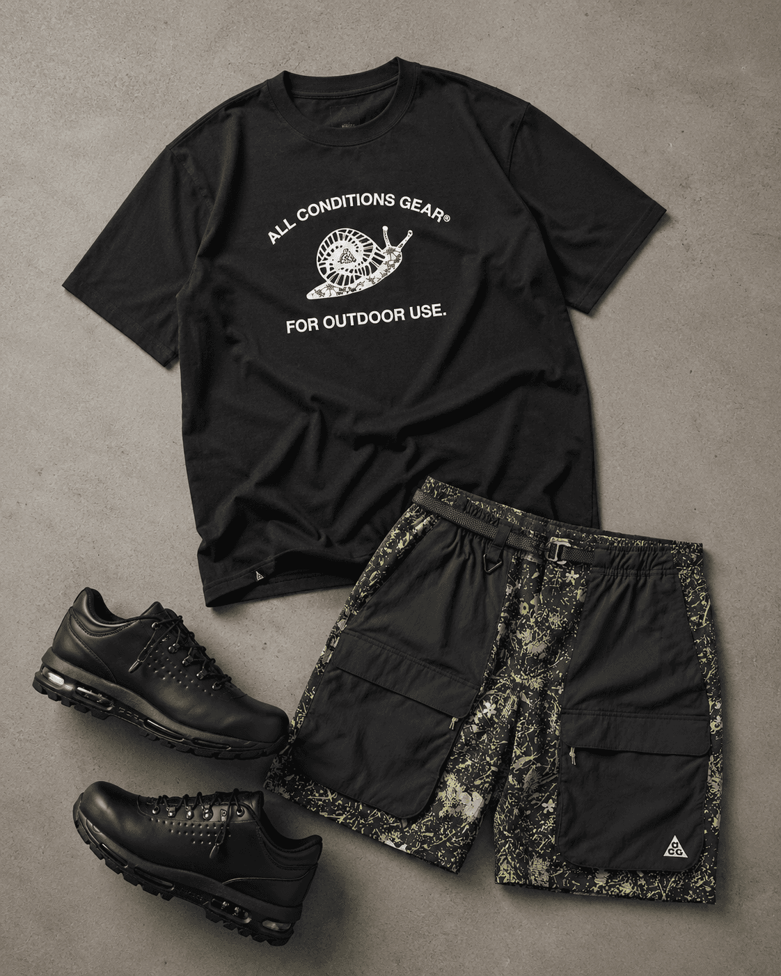 nike goadome gorpcore outfit