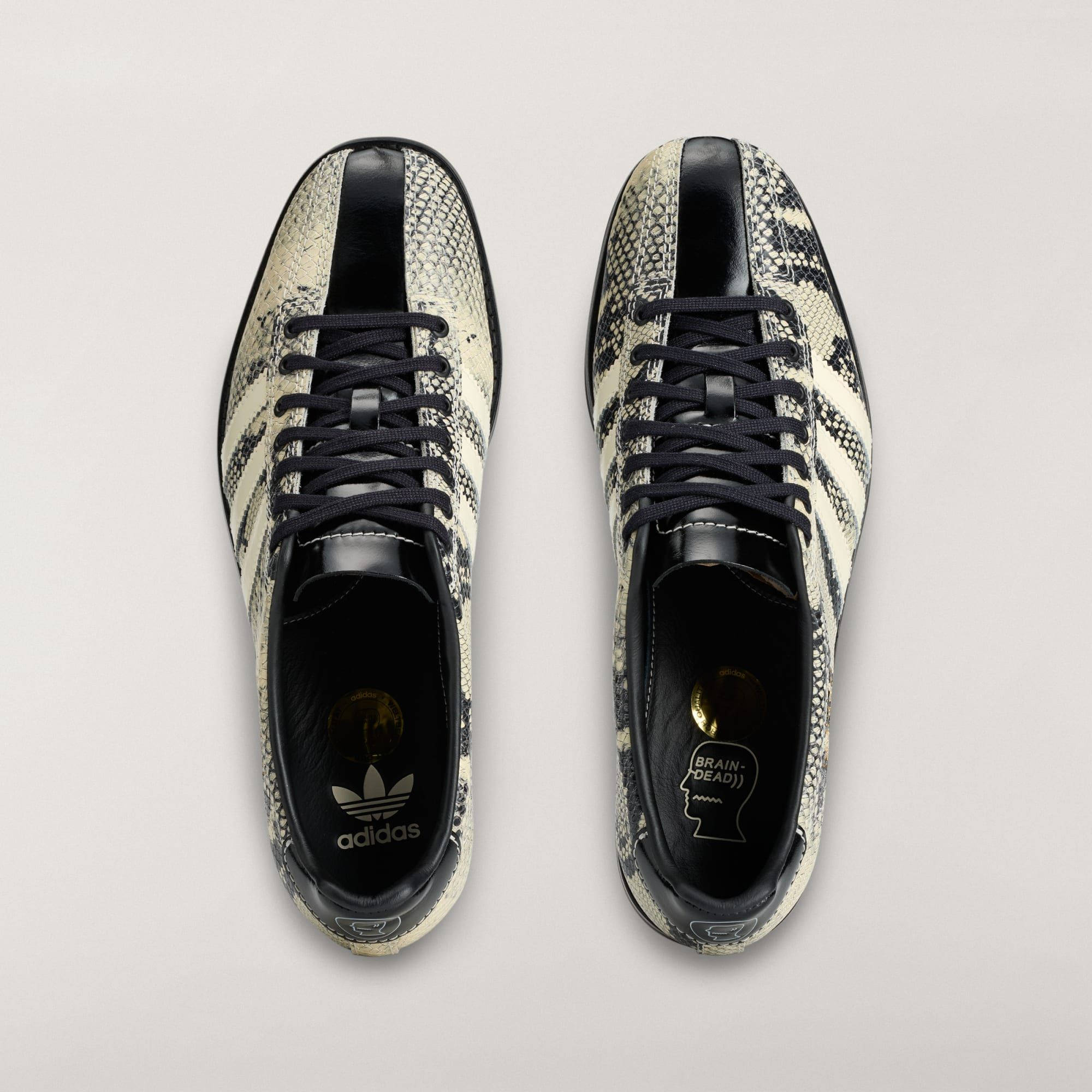 Brain Dead x adidas Samba Bowling Snakeskin KJ0662 middle