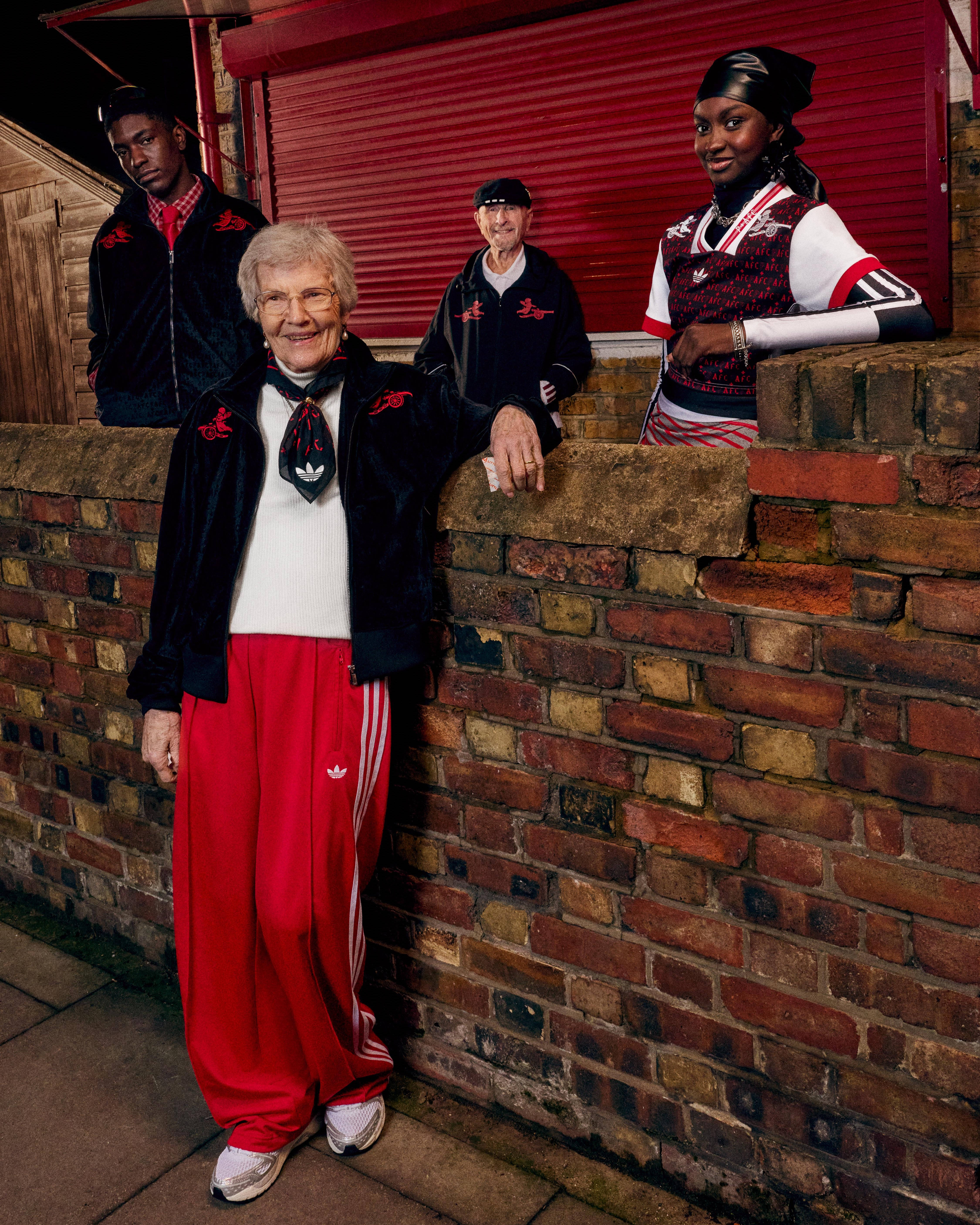 places + faces x arsenal editorial image