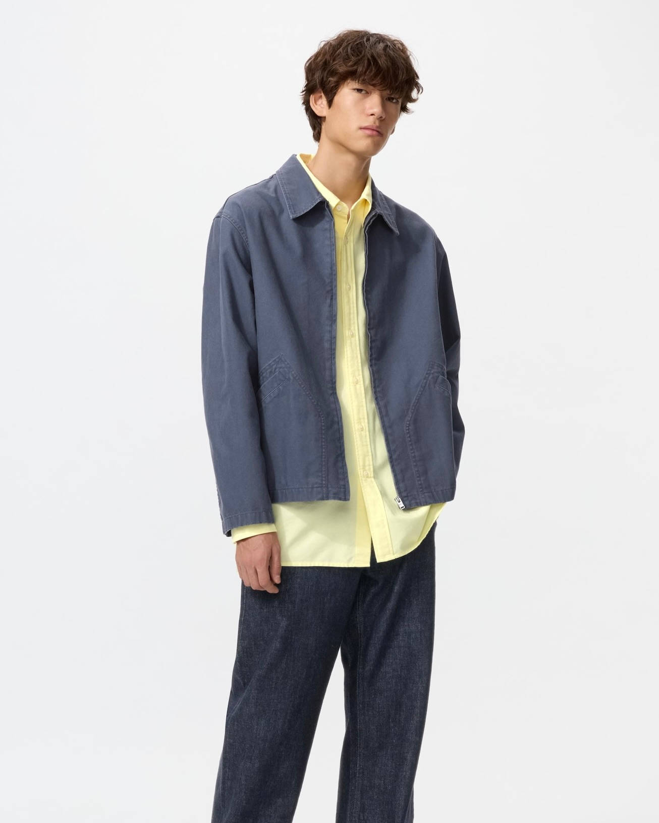 Vintage Workwear Zip-Up Jacket