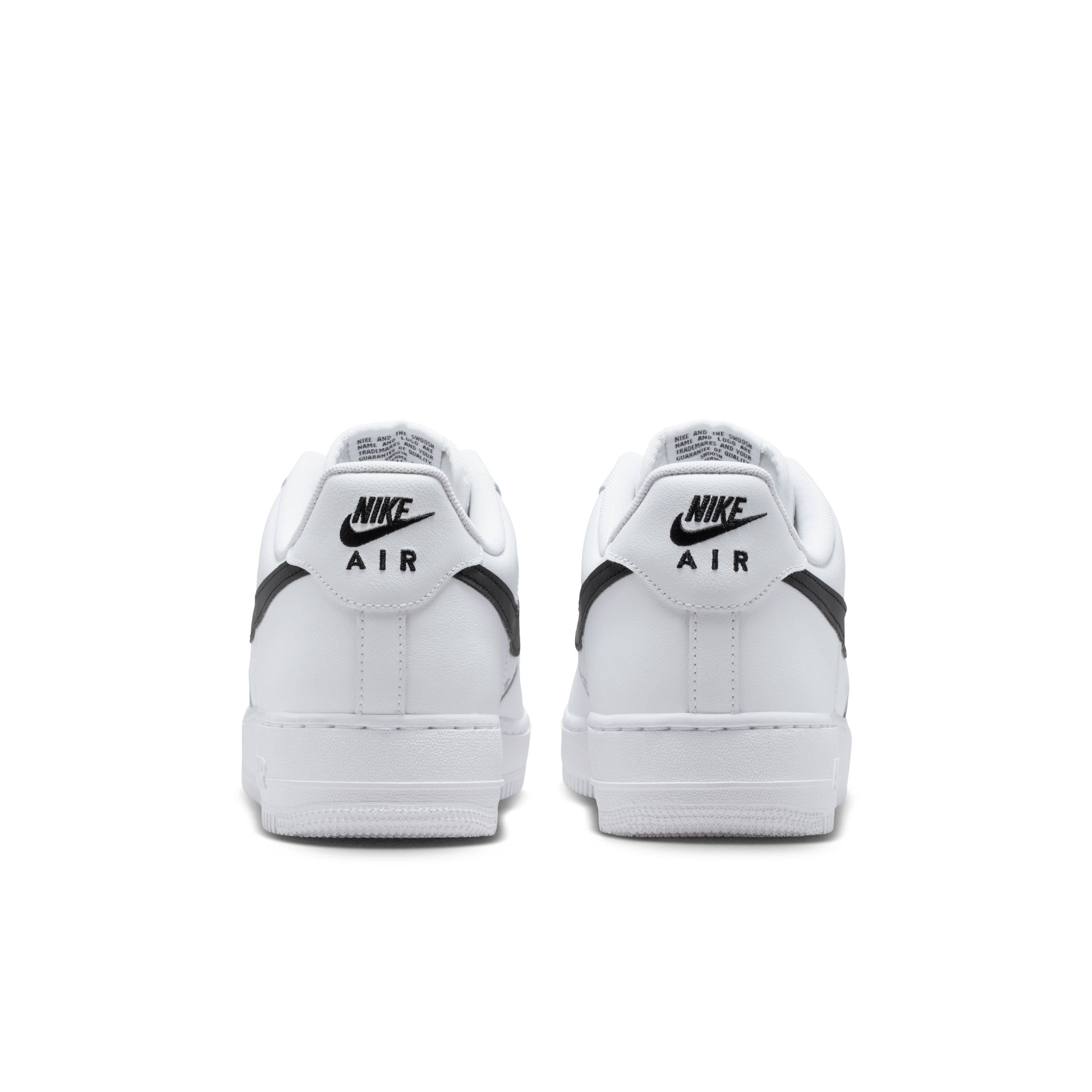 Nike Air Force 1 Low Tech White Black IR0952 100 back