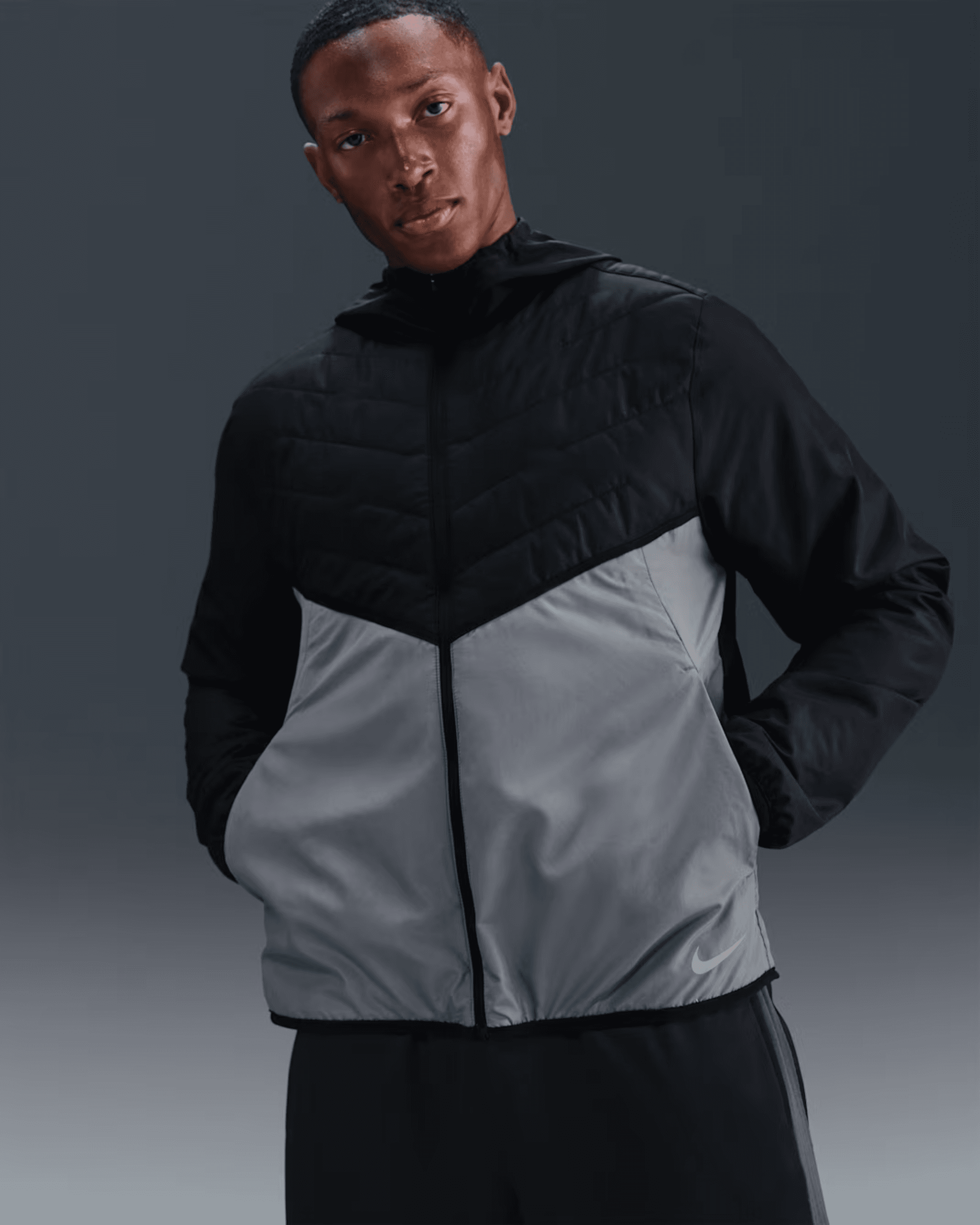 Men's Therma-FIT Repel Synthetic Fill Running Jacket