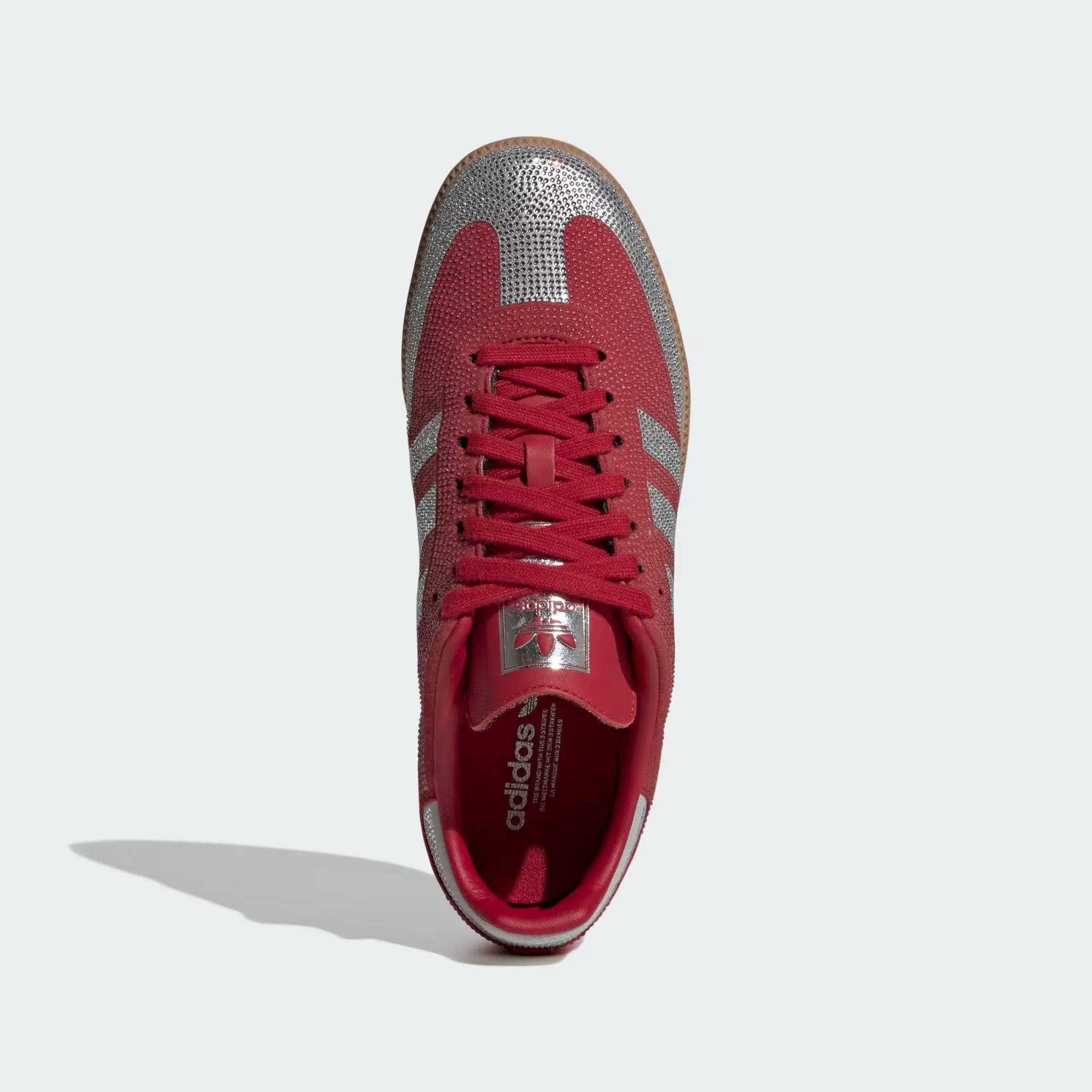 adidas Samba OG Team Victory Red Silver middle