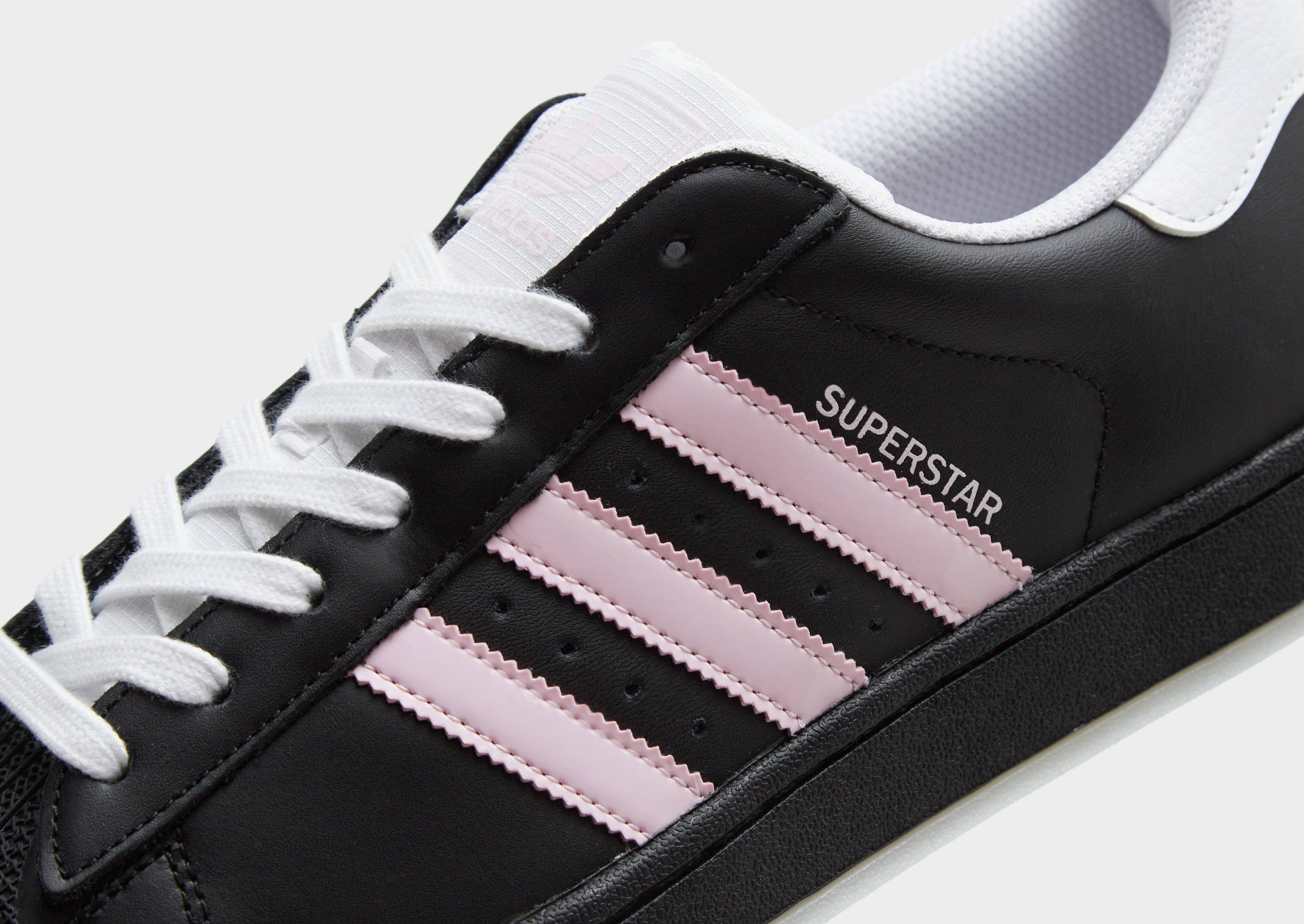 adidas Superstar II Black Pink HQ5668 side