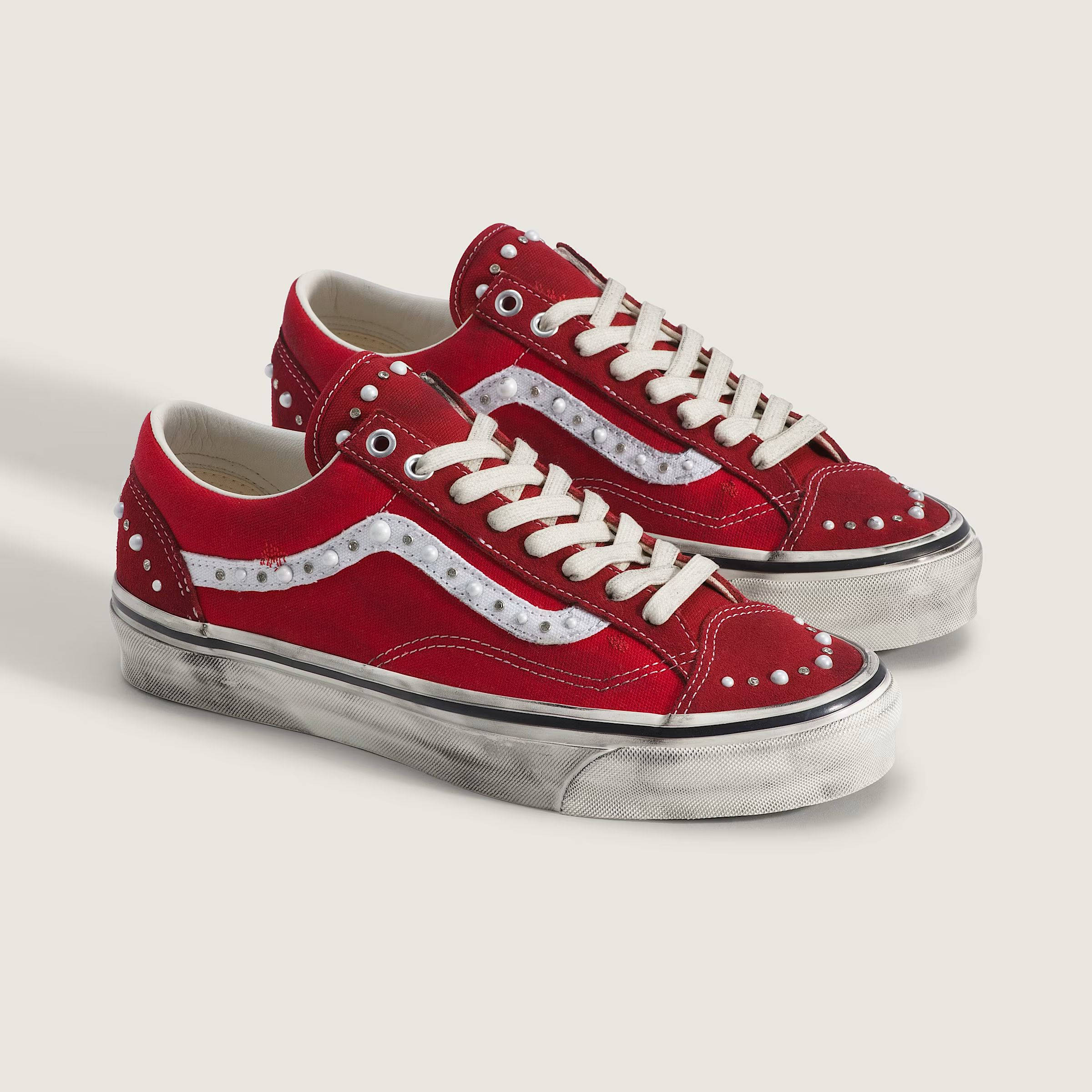 Vans Old Skool Pearlized Red VN000E8VIZQ front