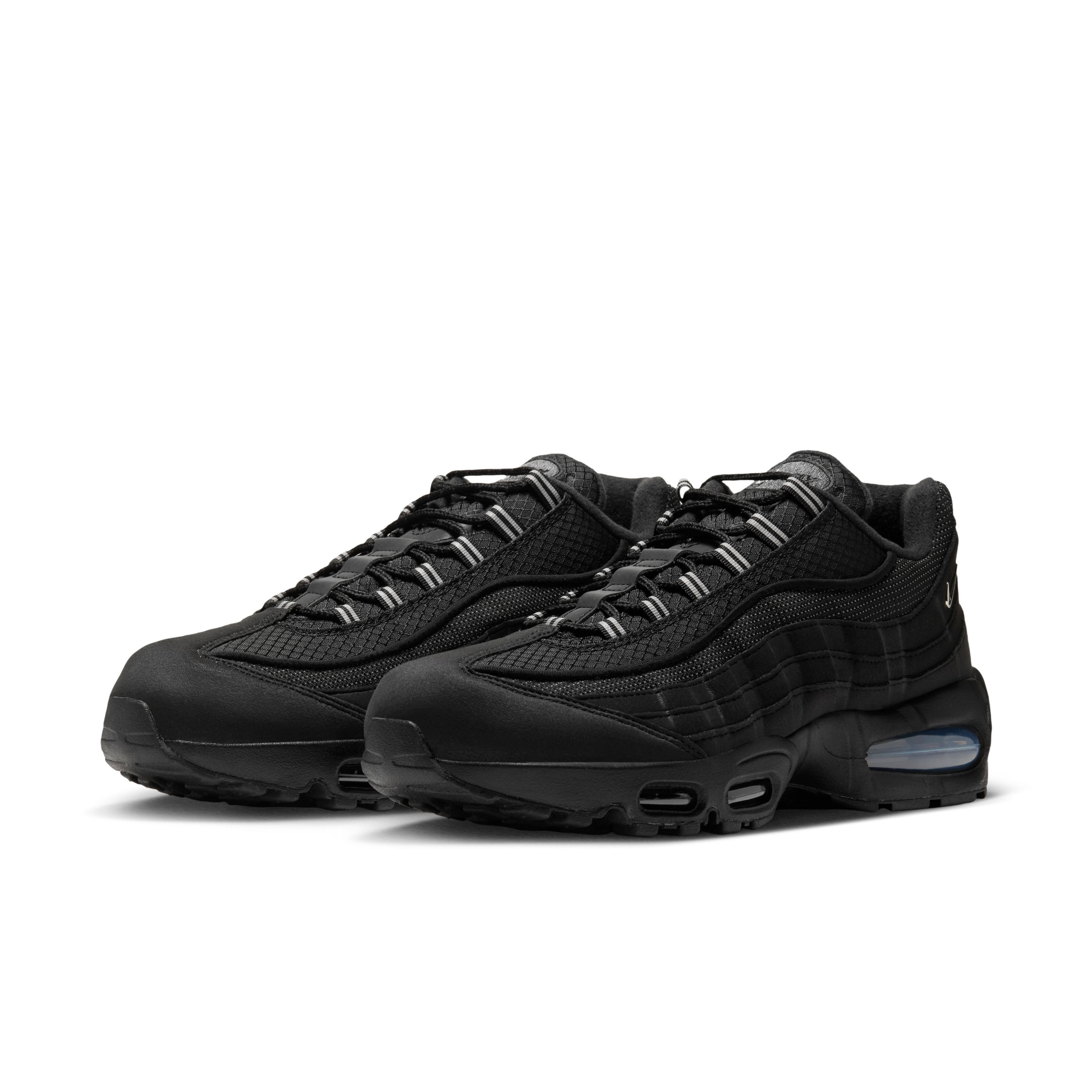 Nike Air Max 95 Big Bubble Black Wolf Grey Pair