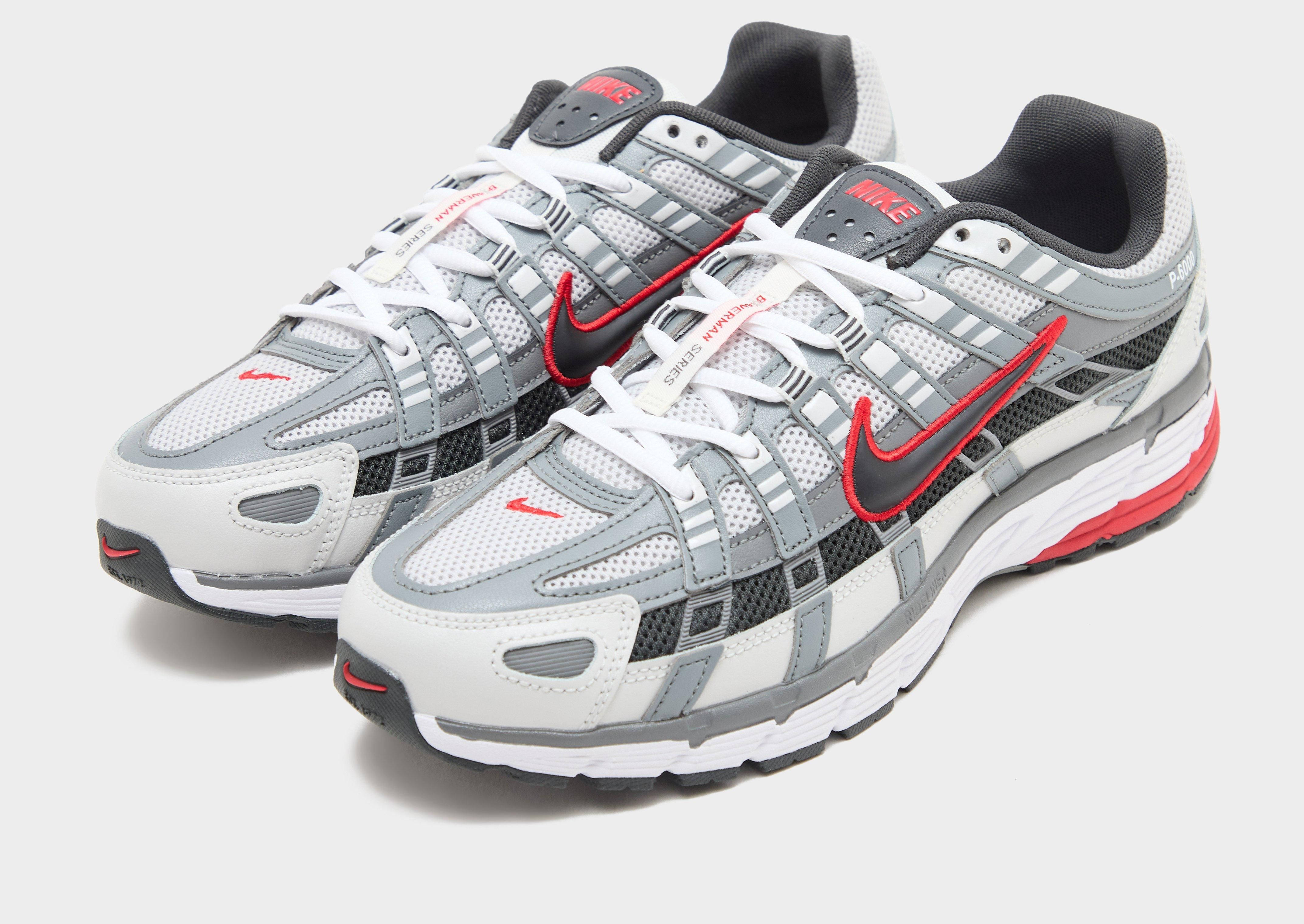 Nike P 6000 Grey Crimson Black 19766339 front