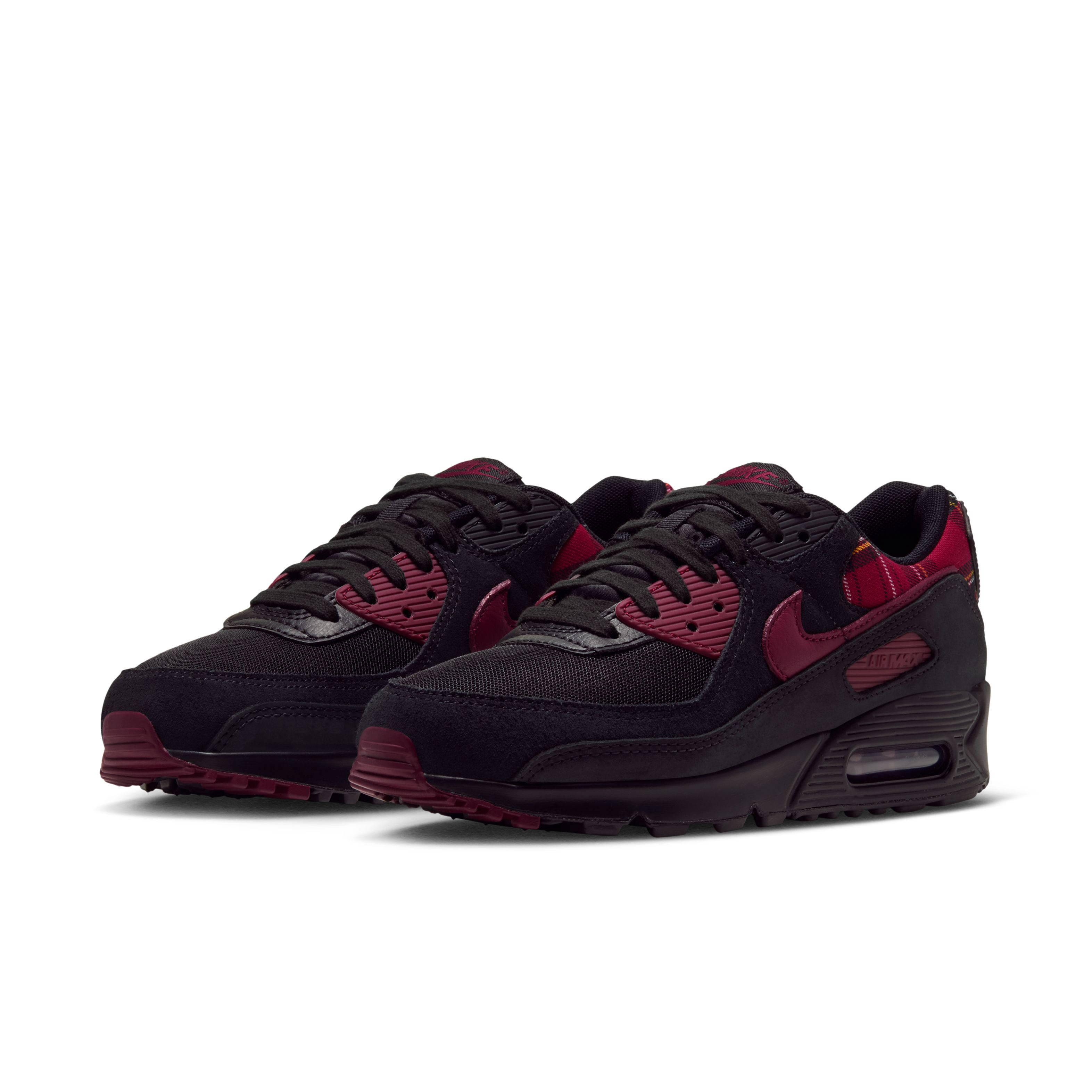 Nike Air Max 90 Check Tartan Red IR5598 002 front