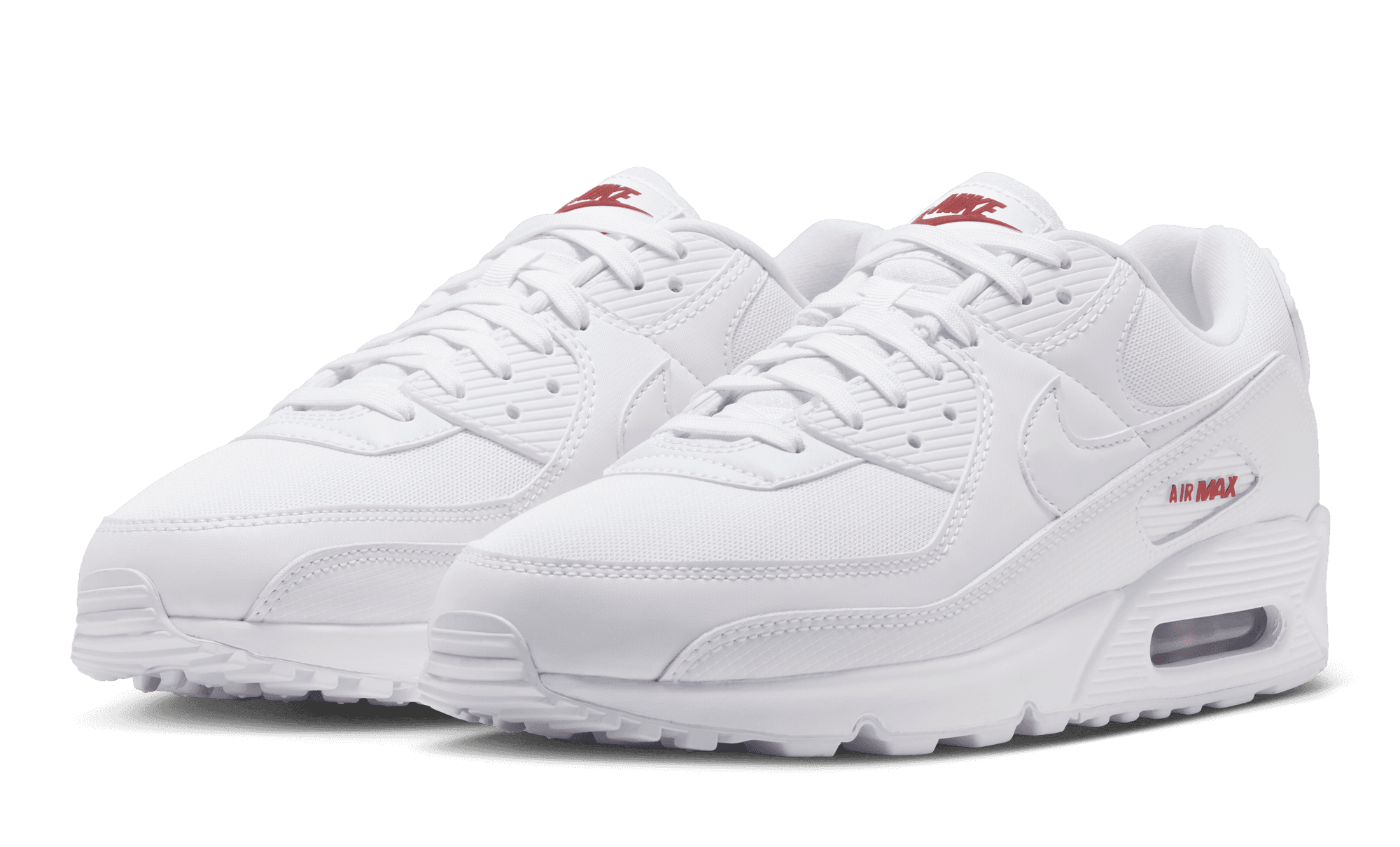 Nike Air Max 90 White Tough Red IM9616-101 front