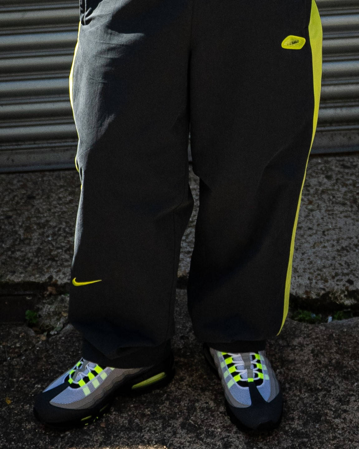 nike air max 95 with patta tracksuit bottoms