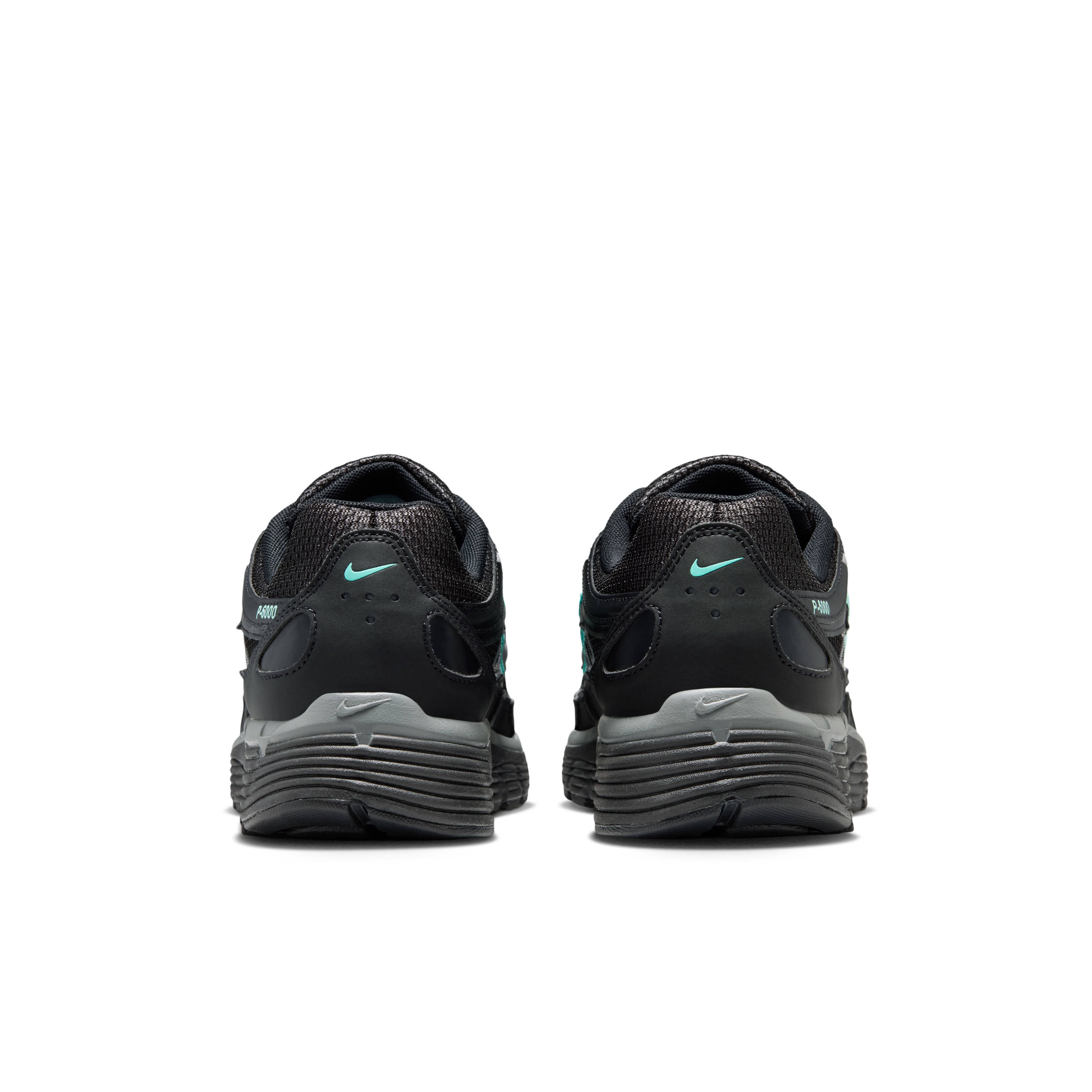 Nike P 6000 Black Hyper Turquoise Back