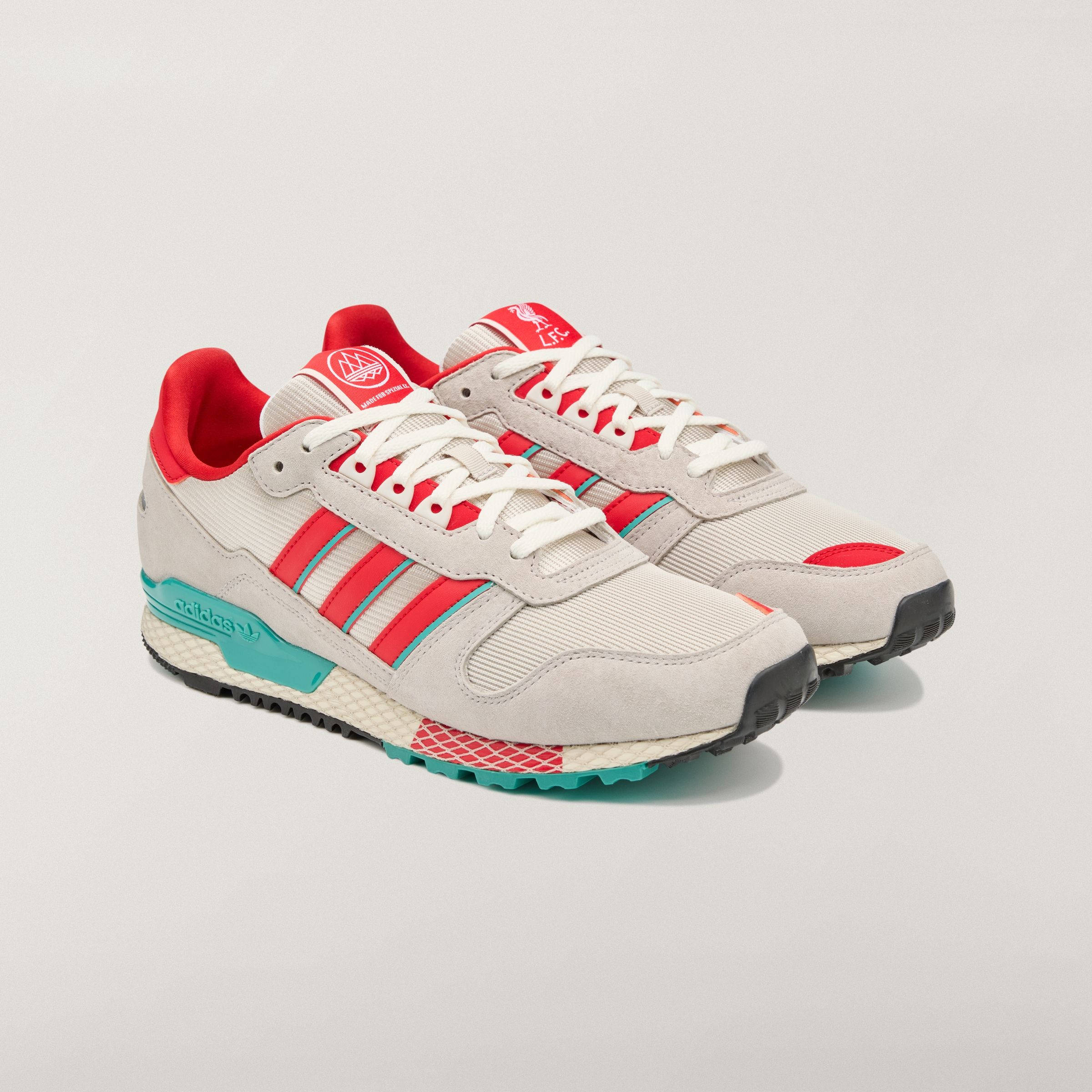 Liverpool FC x adidas Kirkdale Spezial Orbit Grey White KK0762 front
